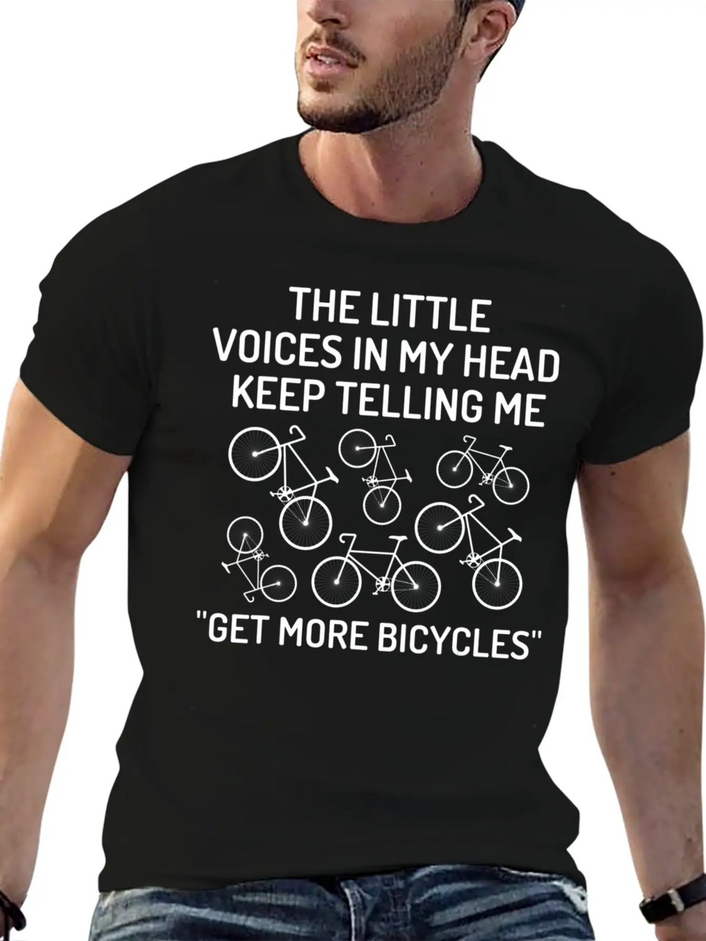 The Little Voice In My Head Keep Telling Me Get Unisex Casual T-Shirt – Clean Design For Daily Comfort
