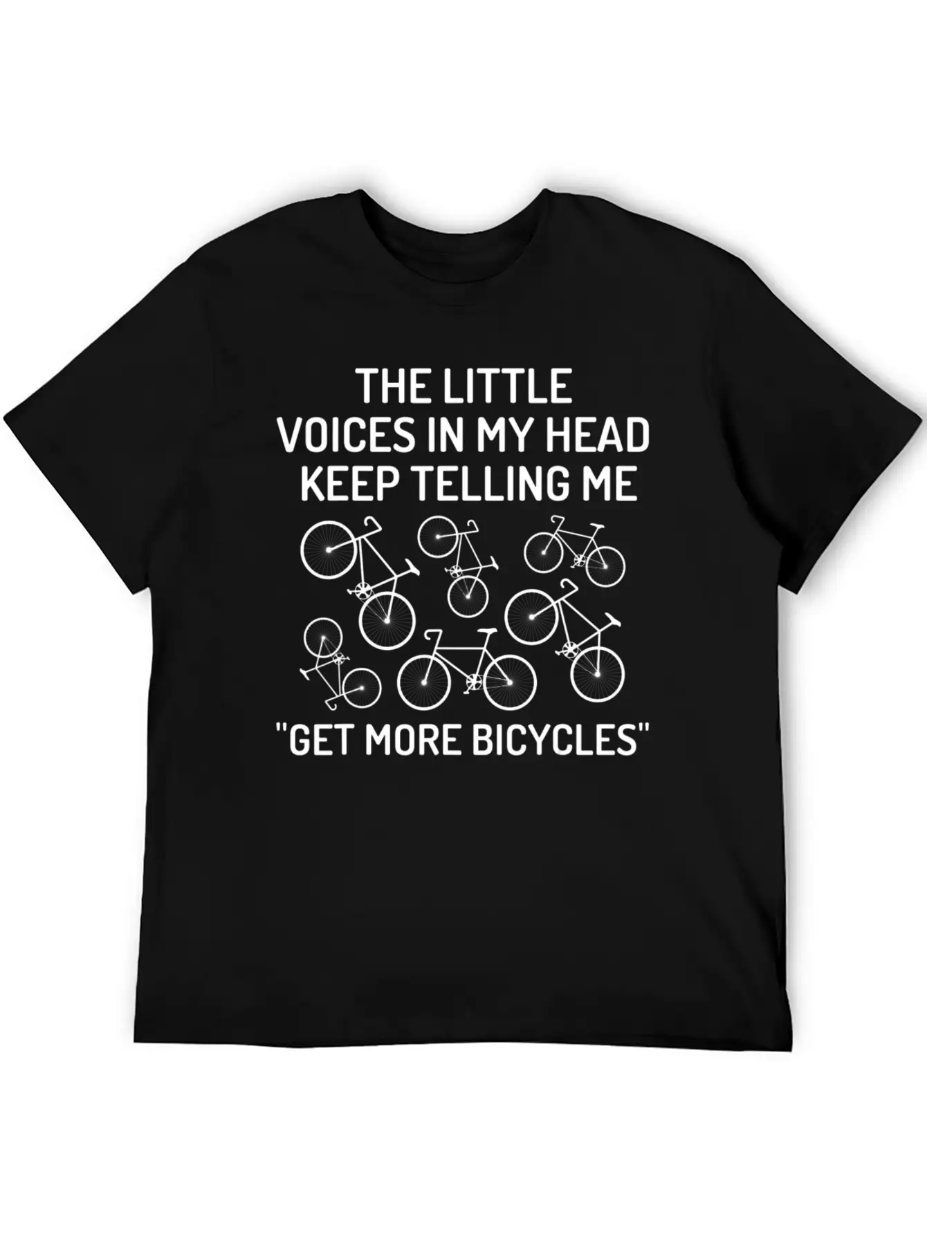 The Little Voice In My Head Keep Telling Me Get Unisex Casual T-Shirt – Clean Design For Daily Comfort
