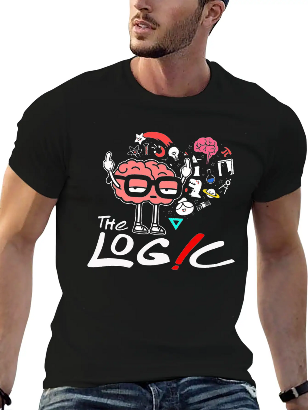 The Logic Of Science Timeless Short Sleeve Tee – Comfy And Minimalist Design
