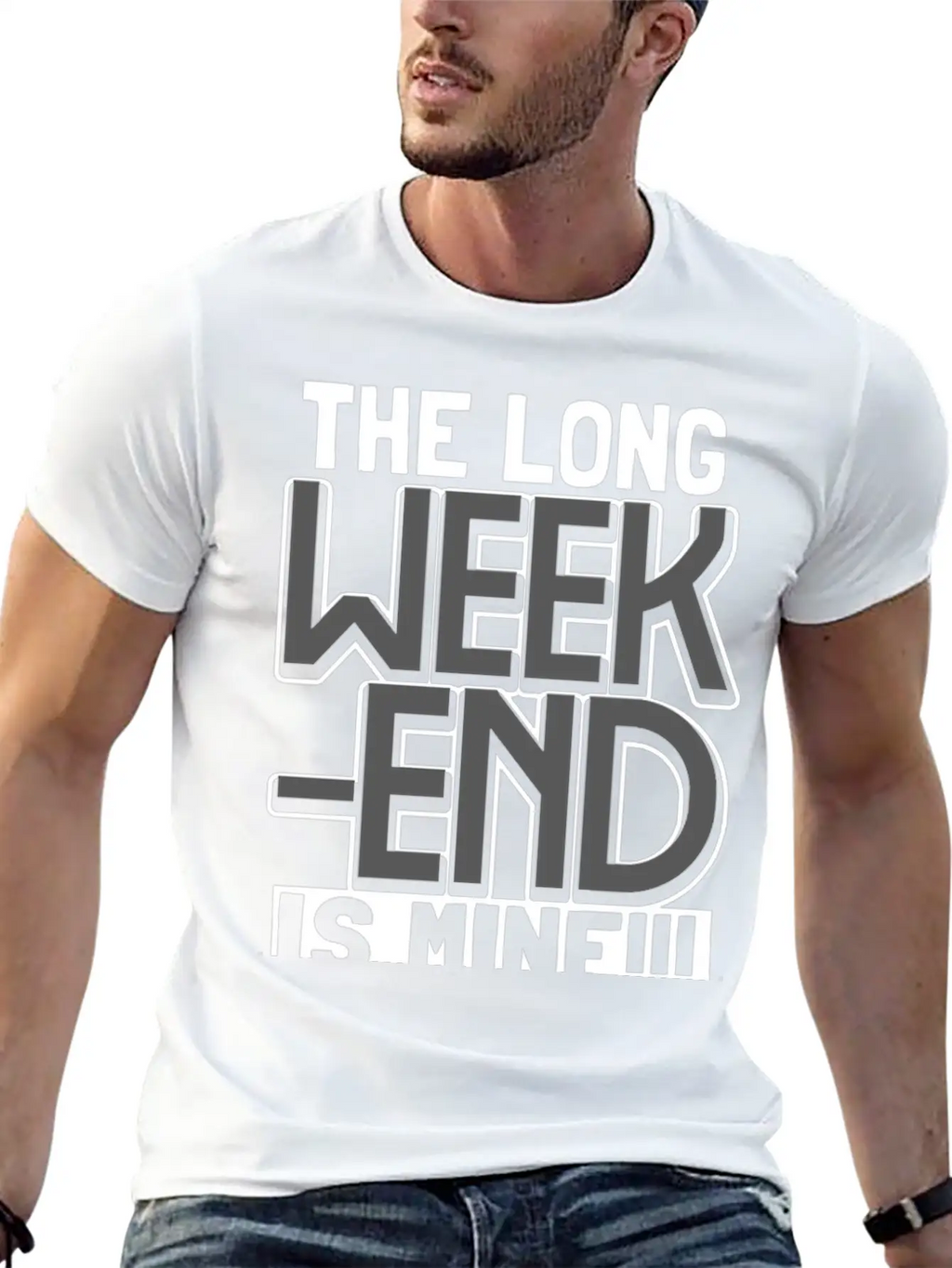 The Long Weekend Is Mine - All Mine Breathable Graphic T-Shirt – Perfect For Casual Days