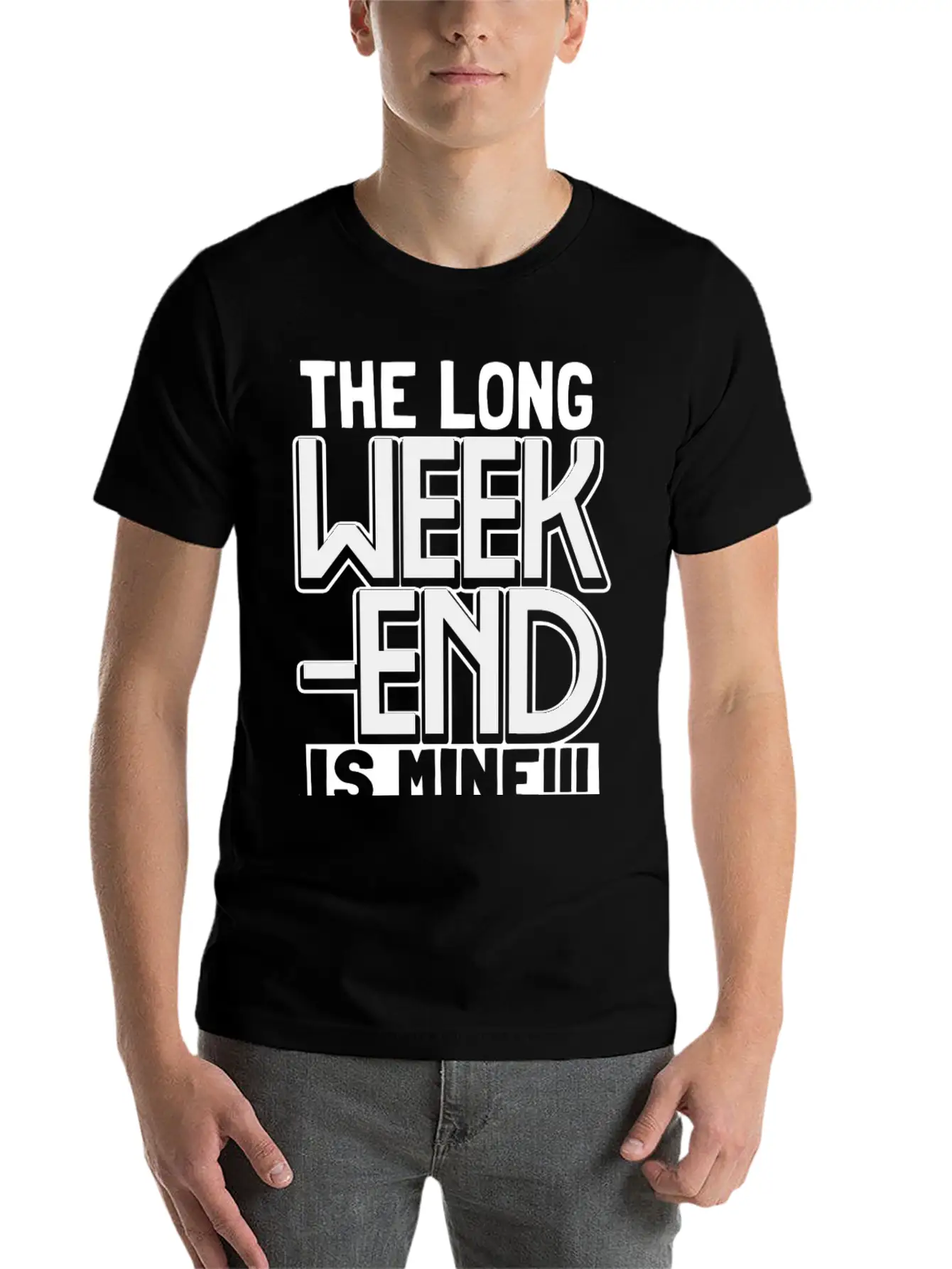 The Long Weekend Is Mine - All Mine Breathable Graphic T-Shirt – Perfect For Casual Days