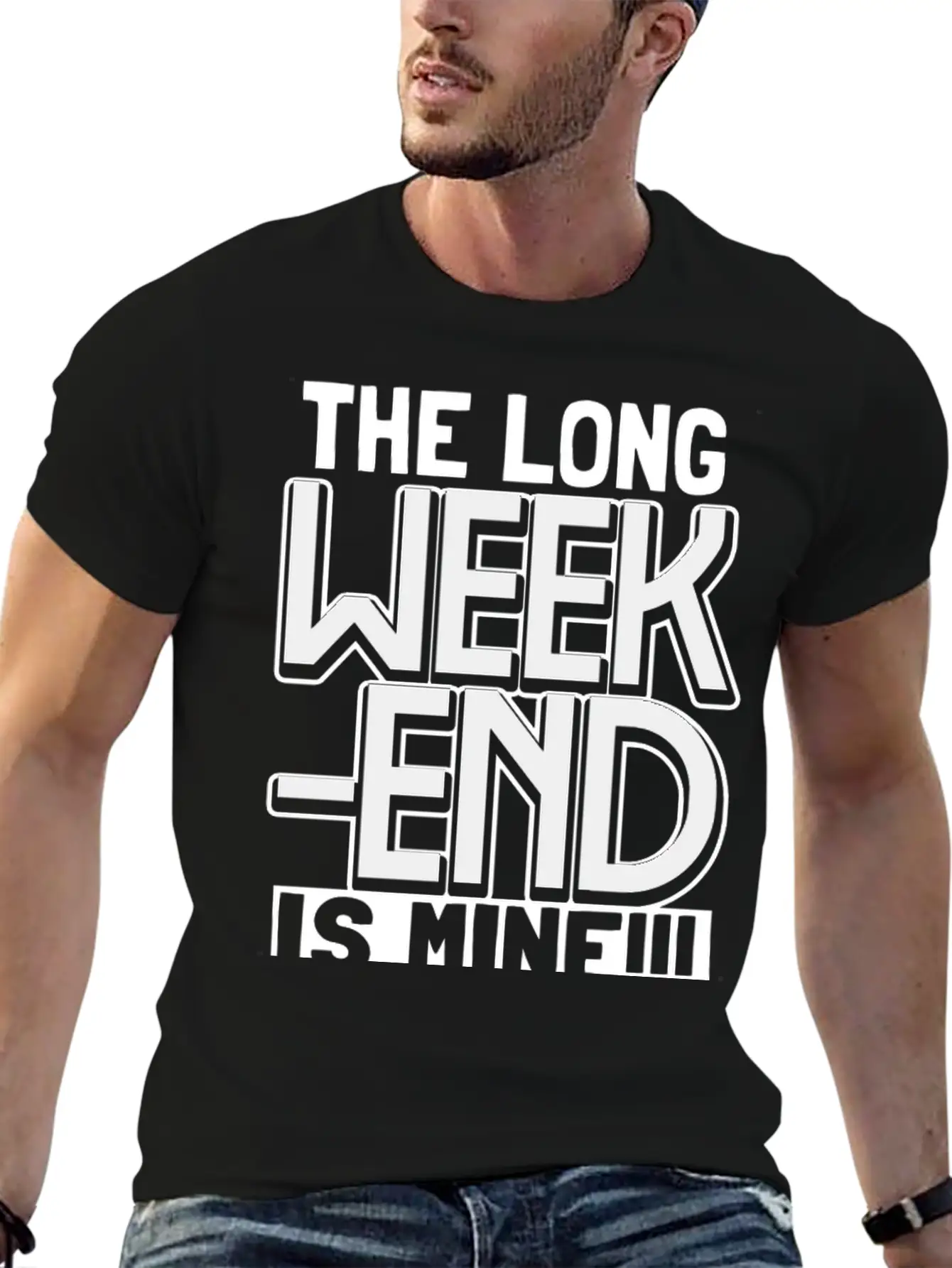 The Long Weekend Is Mine - All Mine Breathable Graphic T-Shirt – Perfect For Casual Days