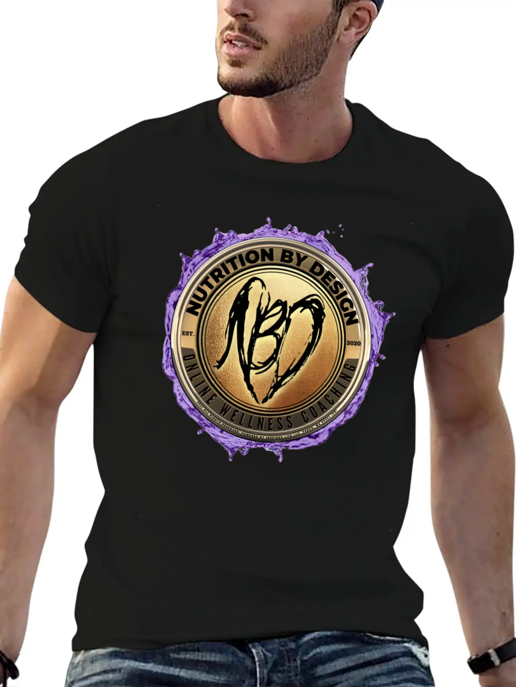 "The Medallion Of Courage" - Nutrition By Design Classic Cotton Tee – Unisex Comfort For Any Season