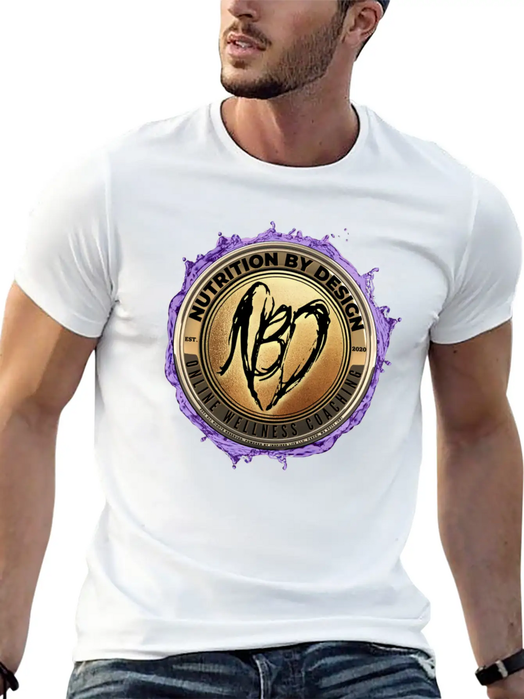 "The Medallion Of Courage" - Nutrition By Design Classic Cotton Tee – Unisex Comfort For Any Season