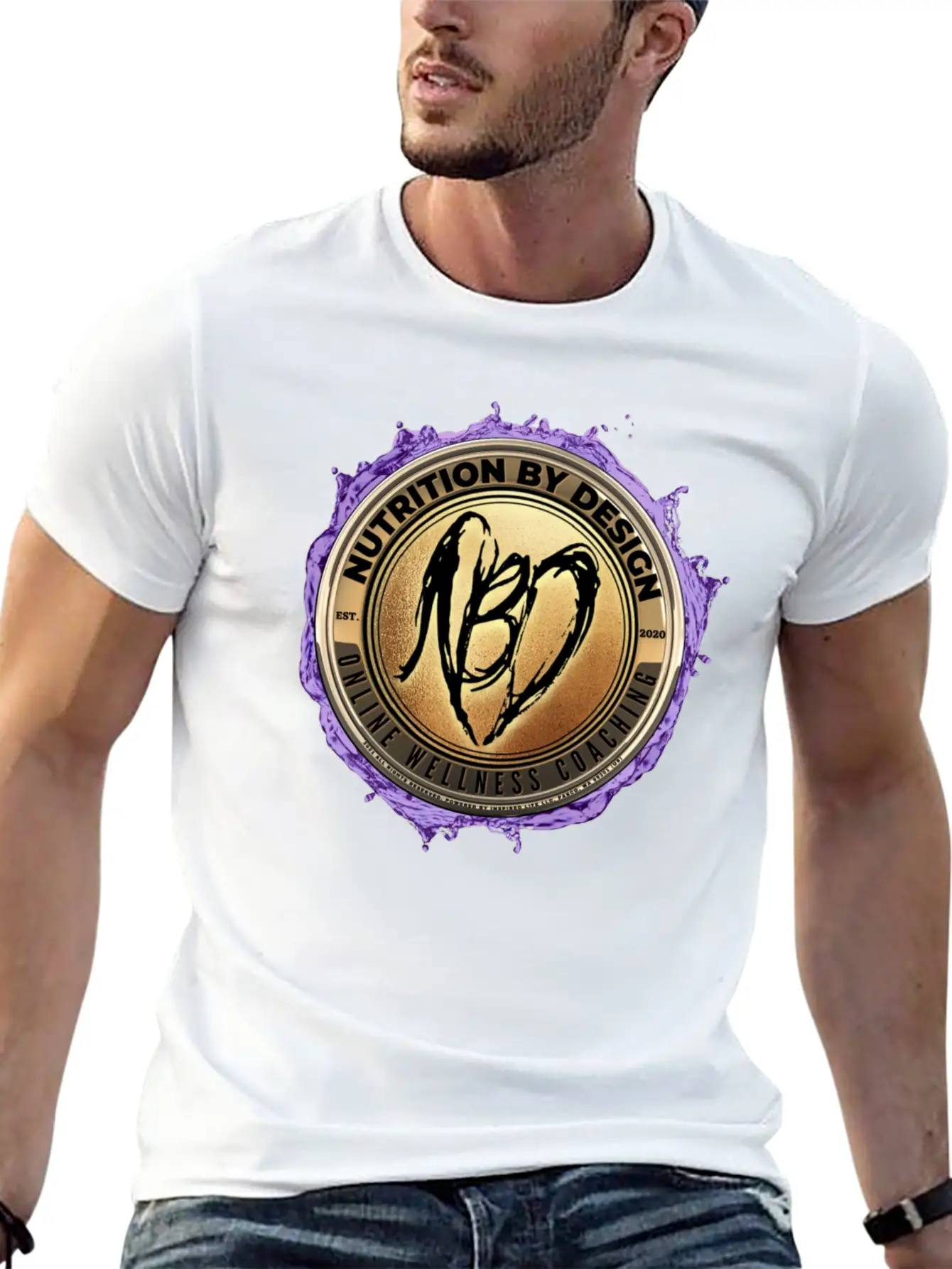 "The Medallion Of Courage" - Nutrition By Design Classic Cotton Tee – Unisex Comfort For Any Season