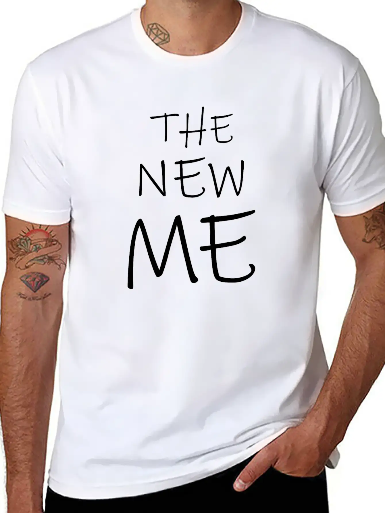 The New Me Classic Cotton Tee – Unisex Comfort For Any Season