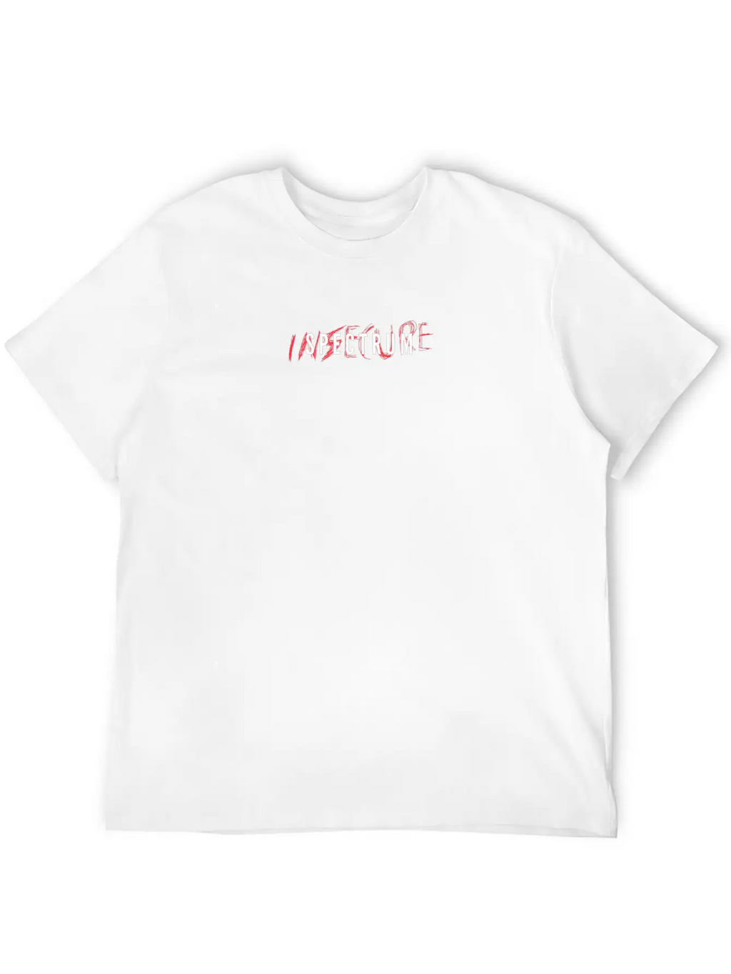 THE ORIGINAL “INSECURE” DESIGN BY SPECTRUMERCH Breathable Soft Cotton T-Shirt – Timeless Casual Look
