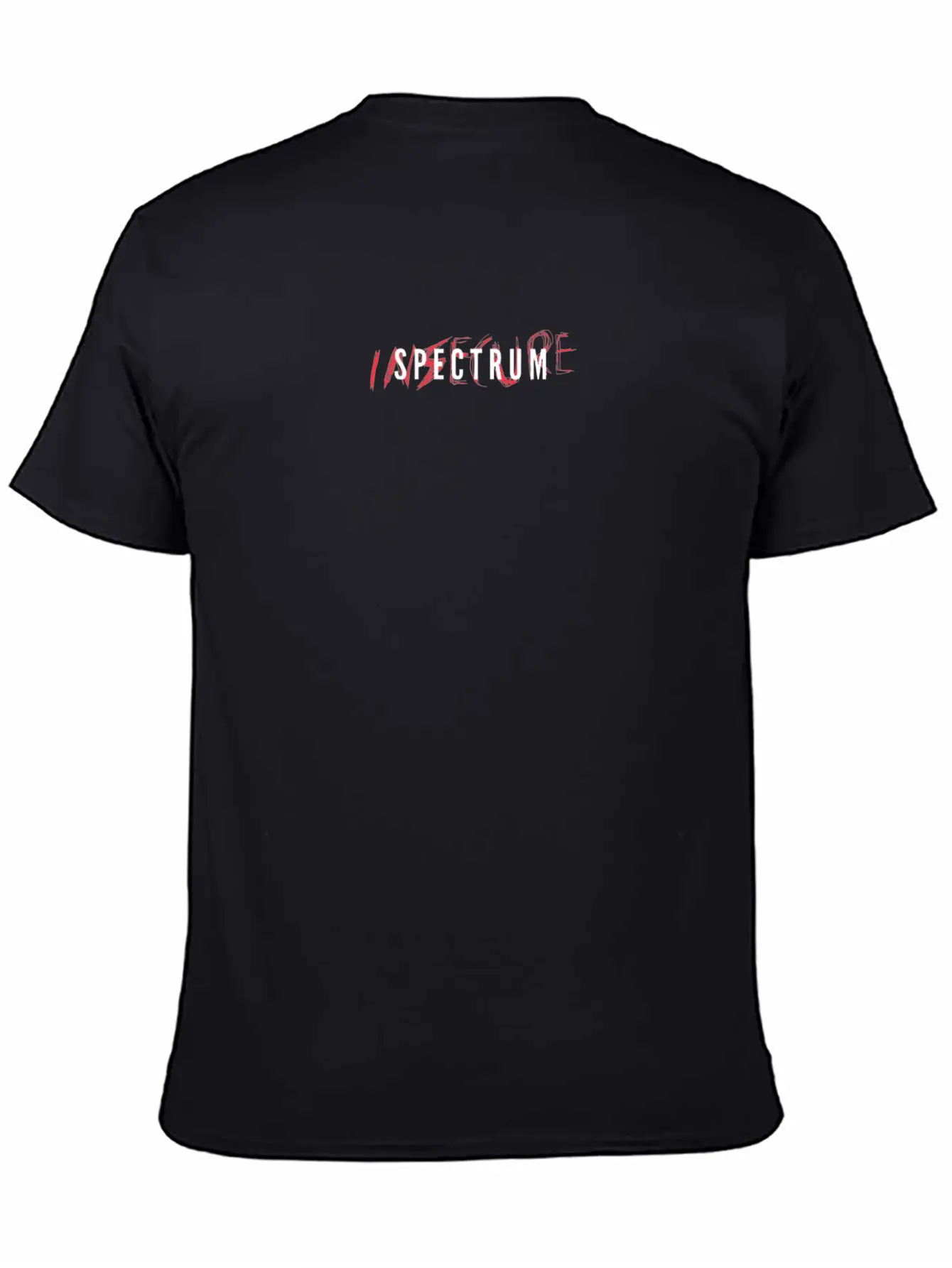 THE ORIGINAL “INSECURE” DESIGN BY SPECTRUMERCH Breathable Soft Cotton T-Shirt – Timeless Casual Look