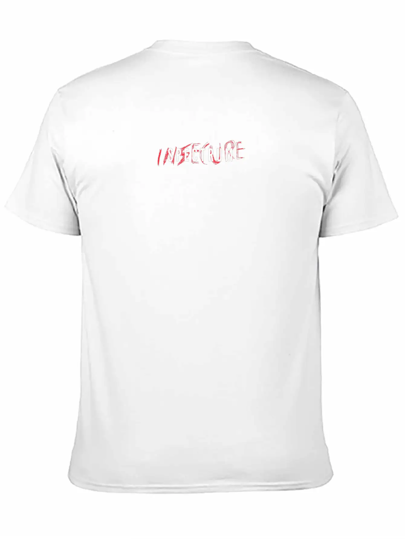THE ORIGINAL “INSECURE” DESIGN BY SPECTRUMERCH Breathable Soft Cotton T-Shirt – Timeless Casual Look