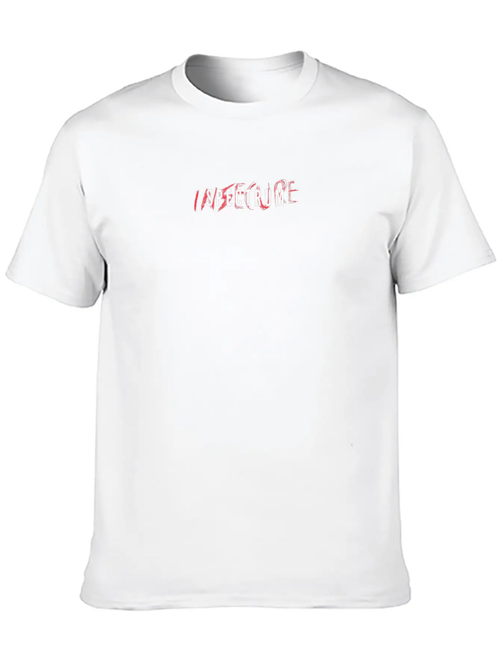 THE ORIGINAL “INSECURE” DESIGN BY SPECTRUMERCH Breathable Soft Cotton T-Shirt – Timeless Casual Look