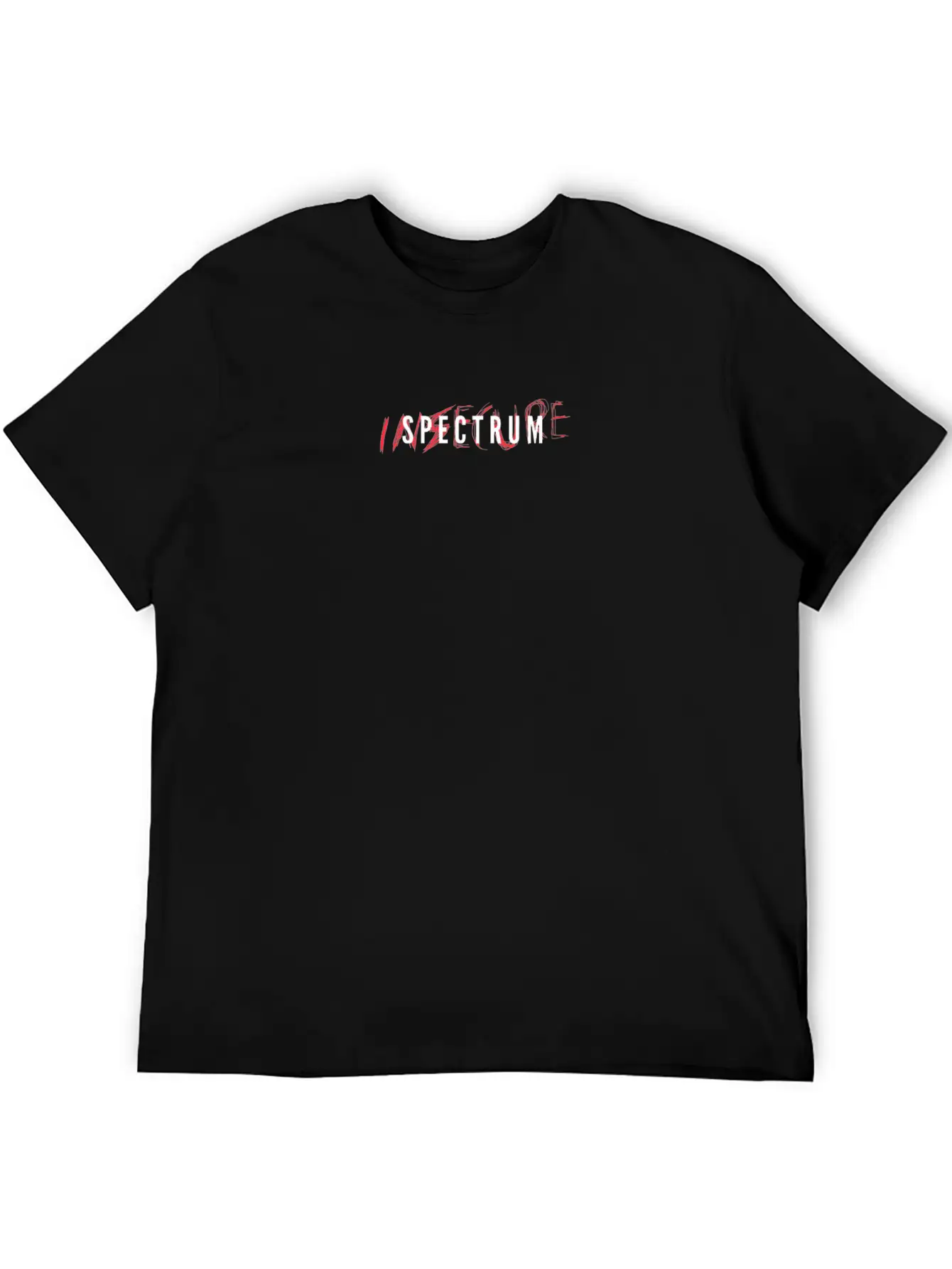 THE ORIGINAL “INSECURE” DESIGN BY SPECTRUMERCH Breathable Soft Cotton T-Shirt – Timeless Casual Look