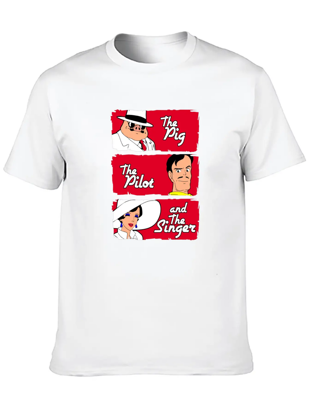 The Pig The Pilot Singer Relaxed Everyday Tee – Lightweight And Durable Cotton
