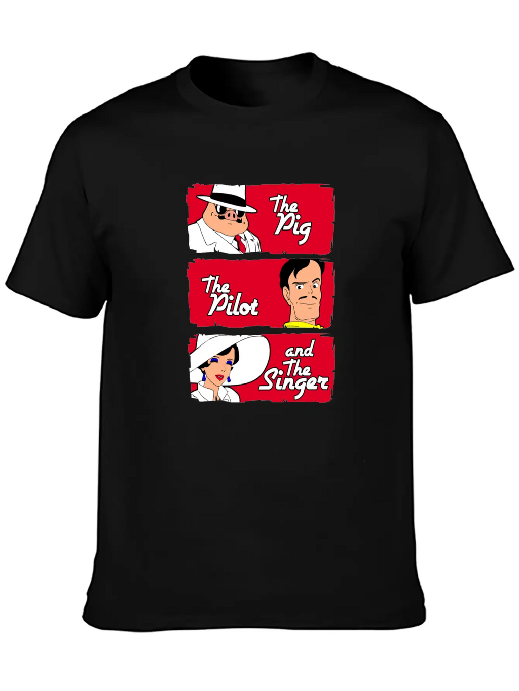 The Pig The Pilot Singer Relaxed Everyday Tee – Lightweight And Durable Cotton