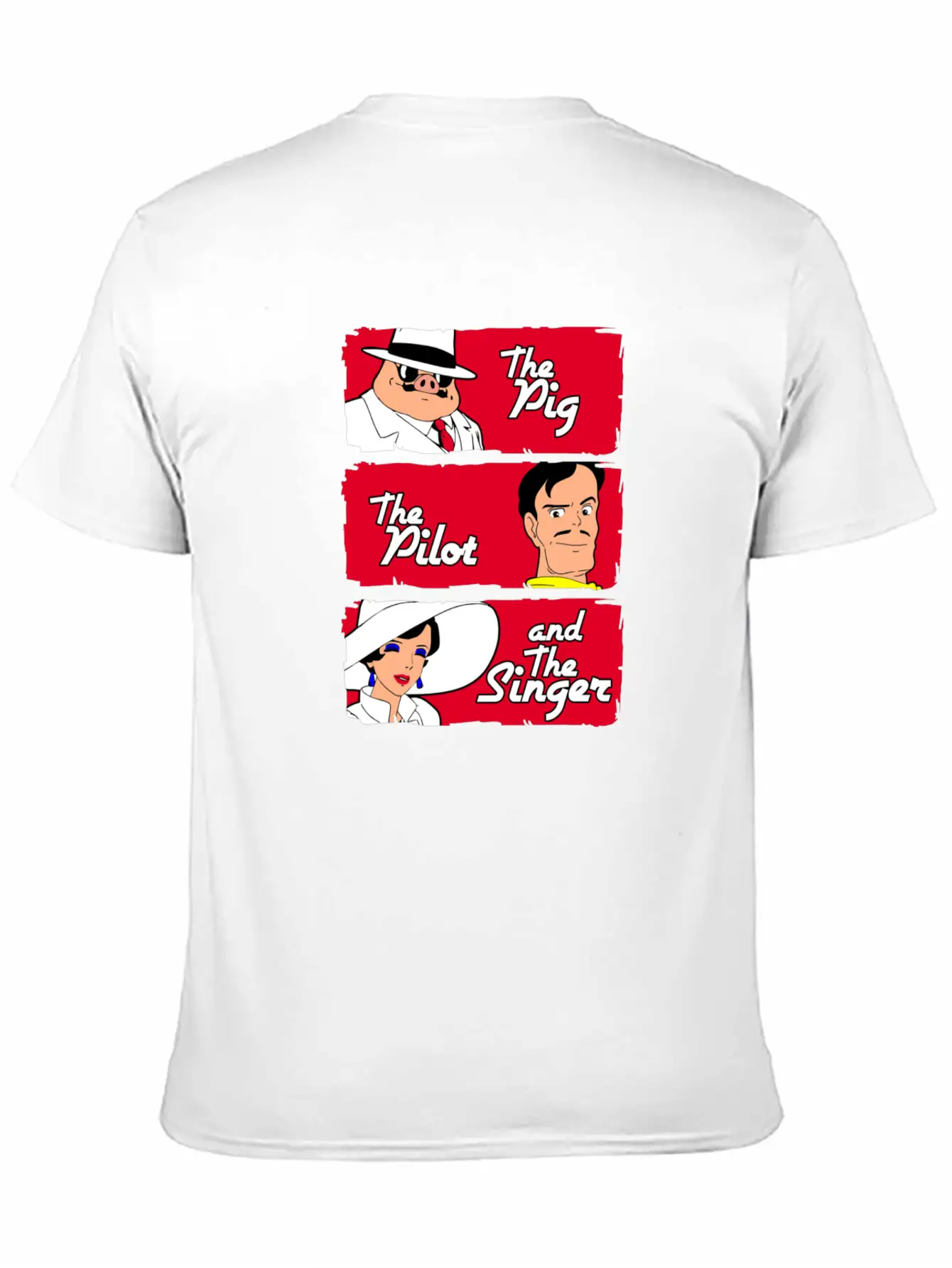 The Pig The Pilot Singer Relaxed Everyday Tee – Lightweight And Durable Cotton