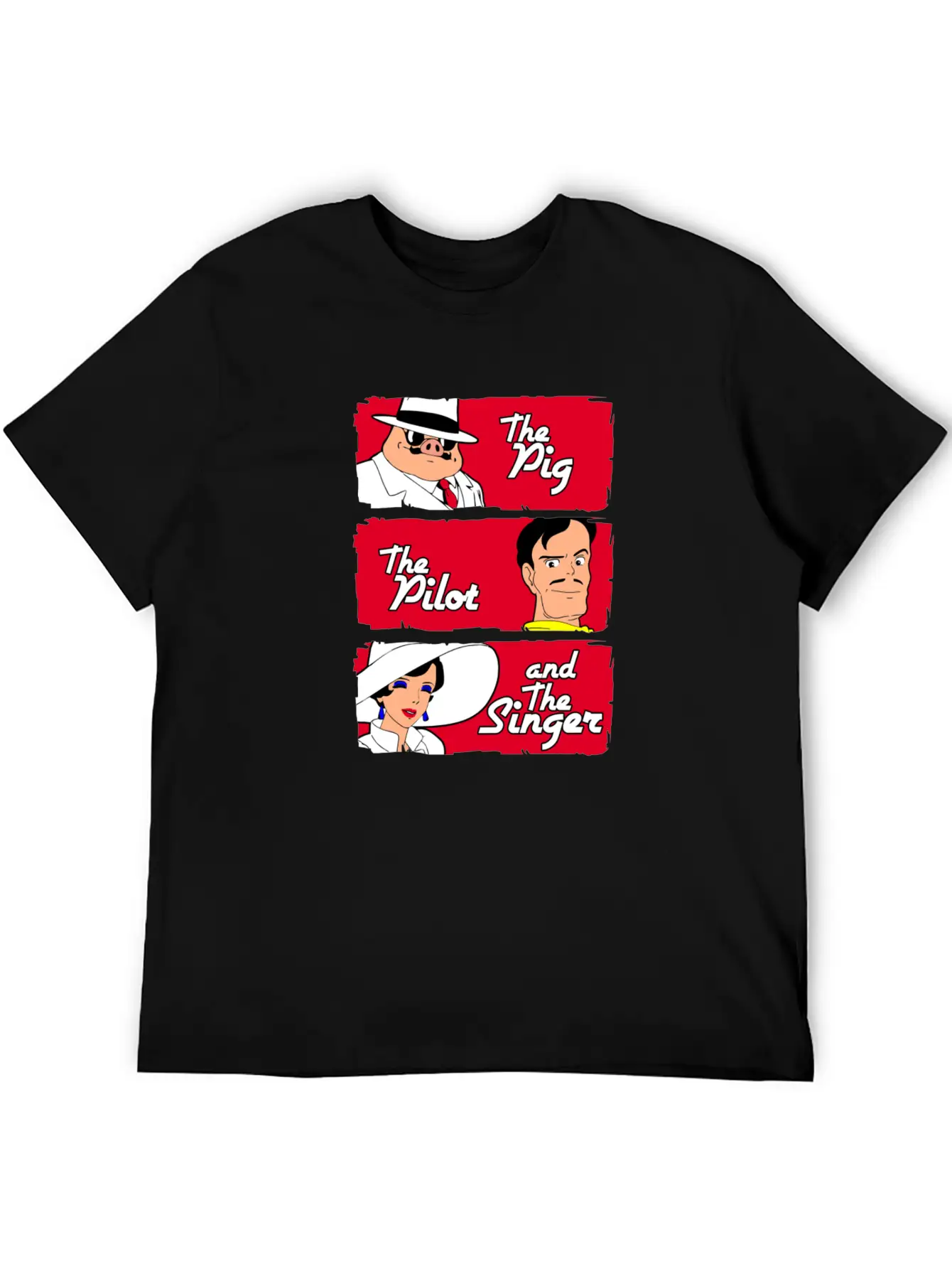 The Pig The Pilot Singer Relaxed Everyday Tee – Lightweight And Durable Cotton