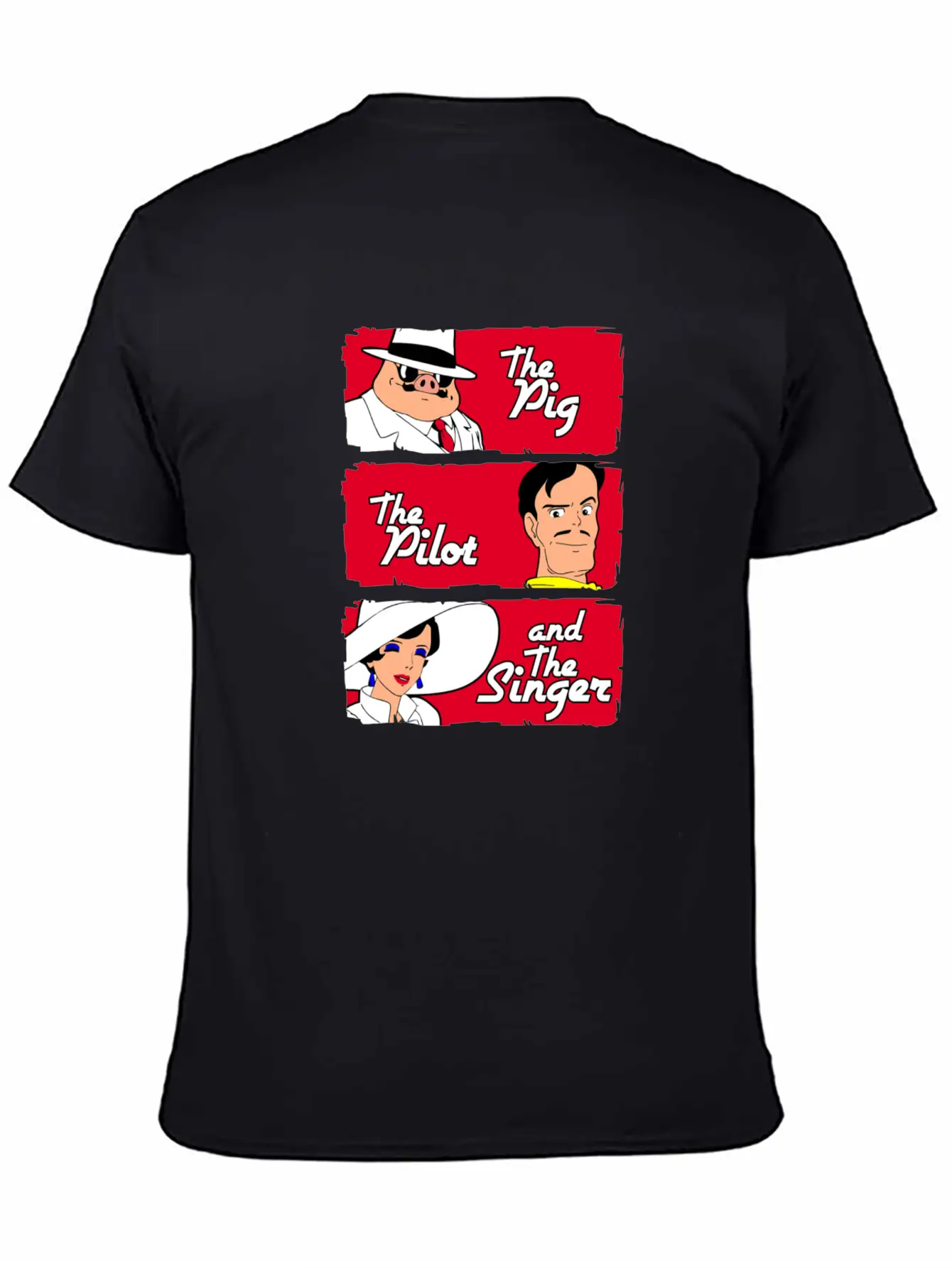The Pig The Pilot Singer Relaxed Everyday Tee – Lightweight And Durable Cotton