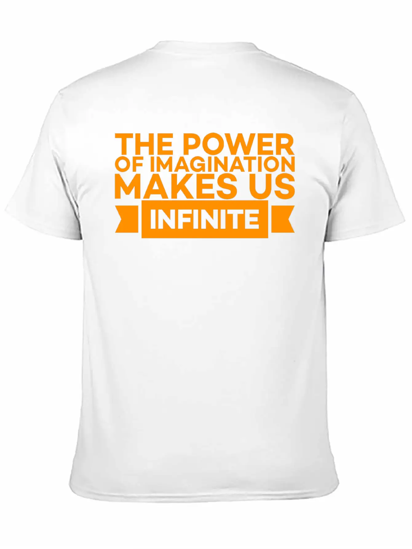 THE POWER OF IMAGINATION MAKES US INFINITE Classic Cotton Tee – Unisex Comfort For Any Season