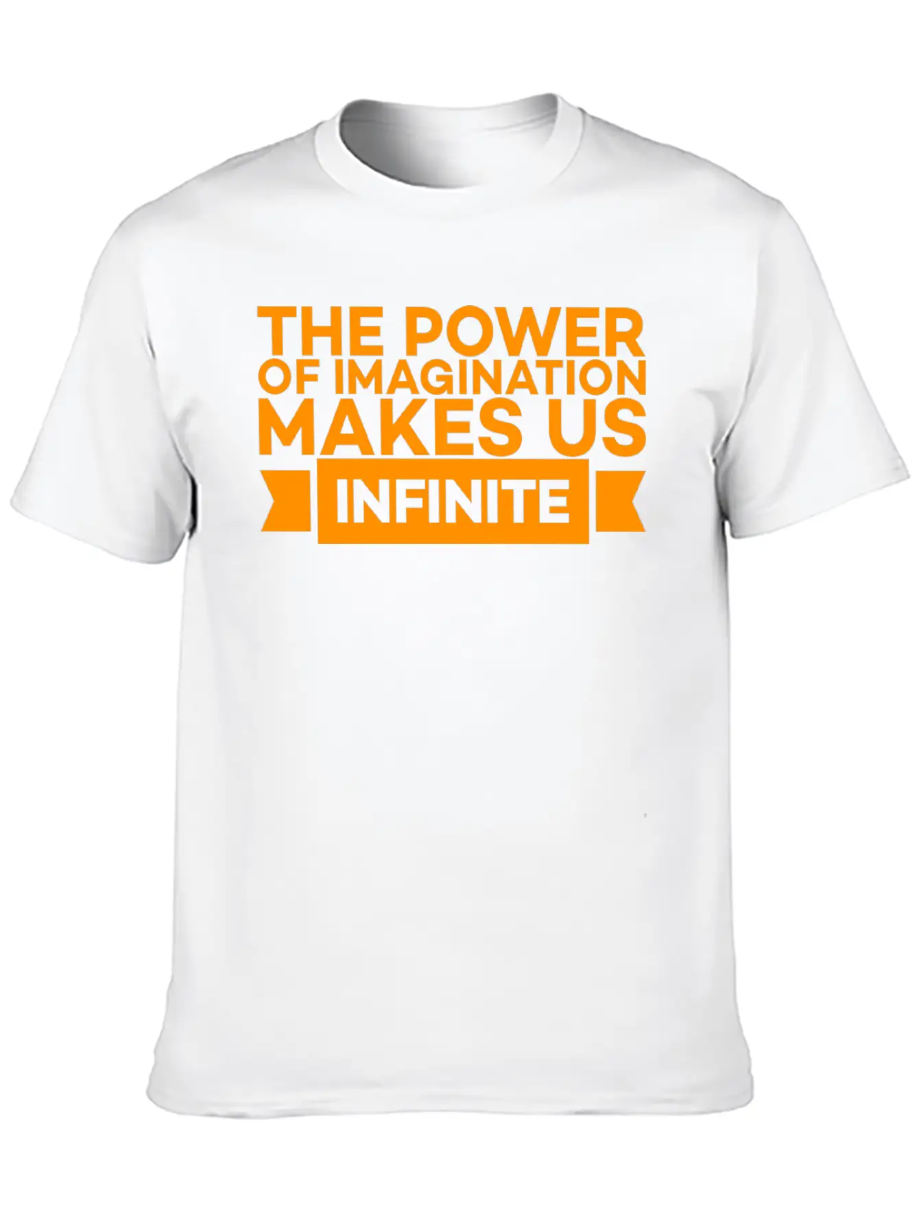 THE POWER OF IMAGINATION MAKES US INFINITE Classic Cotton Tee – Unisex Comfort For Any Season