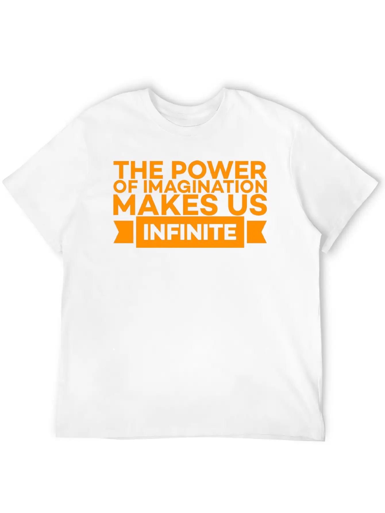 THE POWER OF IMAGINATION MAKES US INFINITE Classic Cotton Tee – Unisex Comfort For Any Season