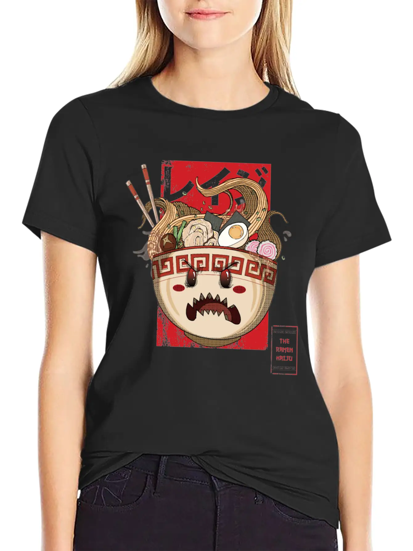 The Ramen Kaiju Modern Fit Casual T-Shirt – Clean And Versatile Design