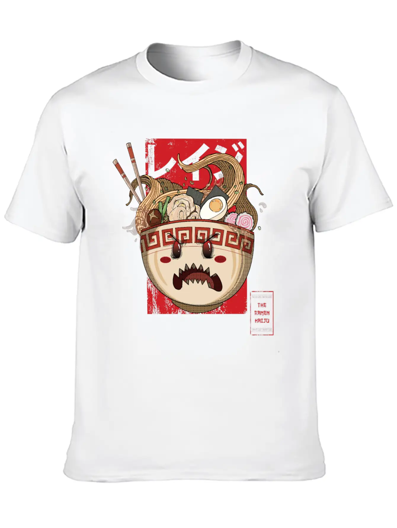 The Ramen Kaiju Modern Fit Casual T-Shirt – Clean And Versatile Design