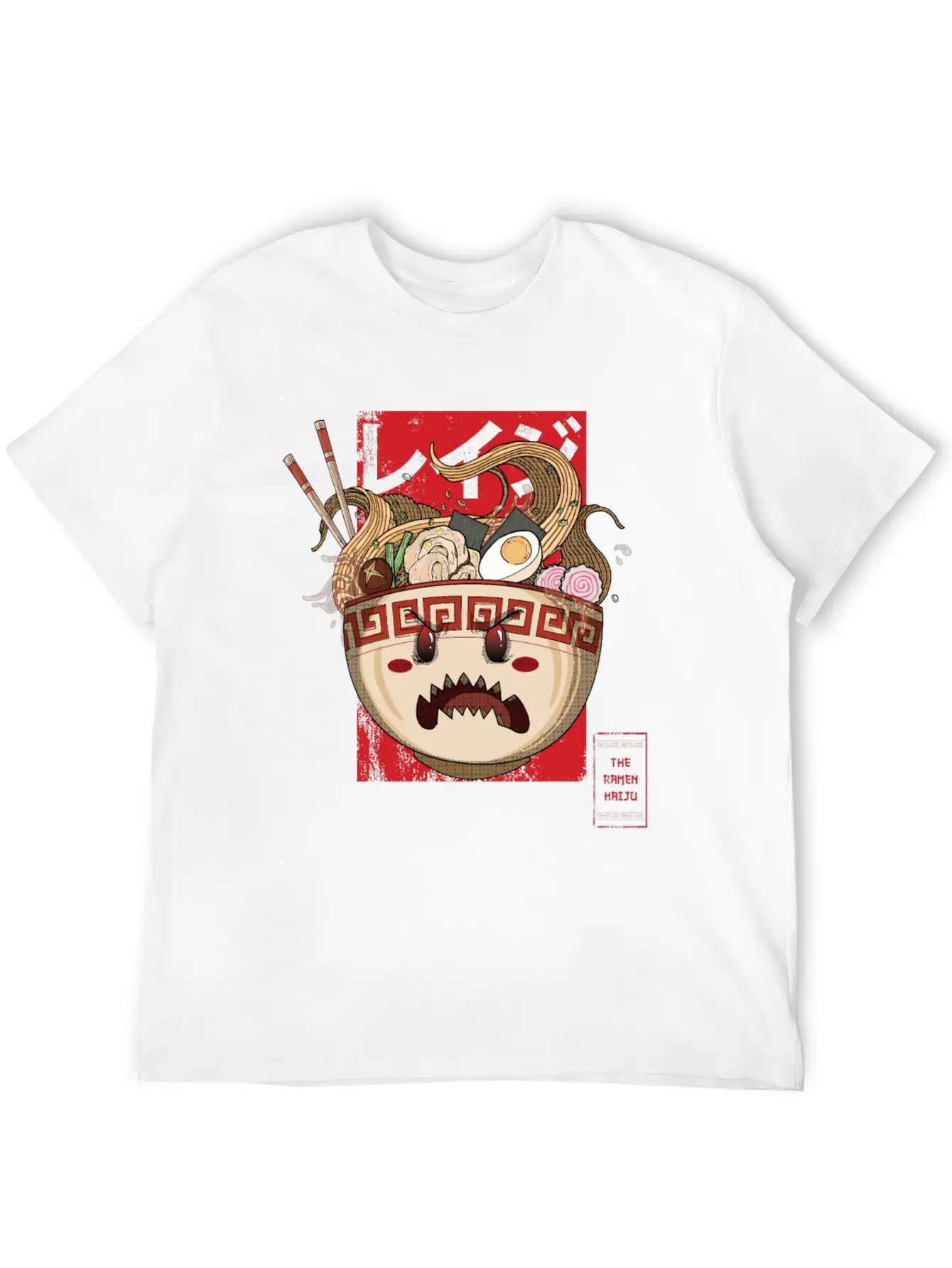 The Ramen Kaiju Modern Fit Casual T-Shirt – Clean And Versatile Design