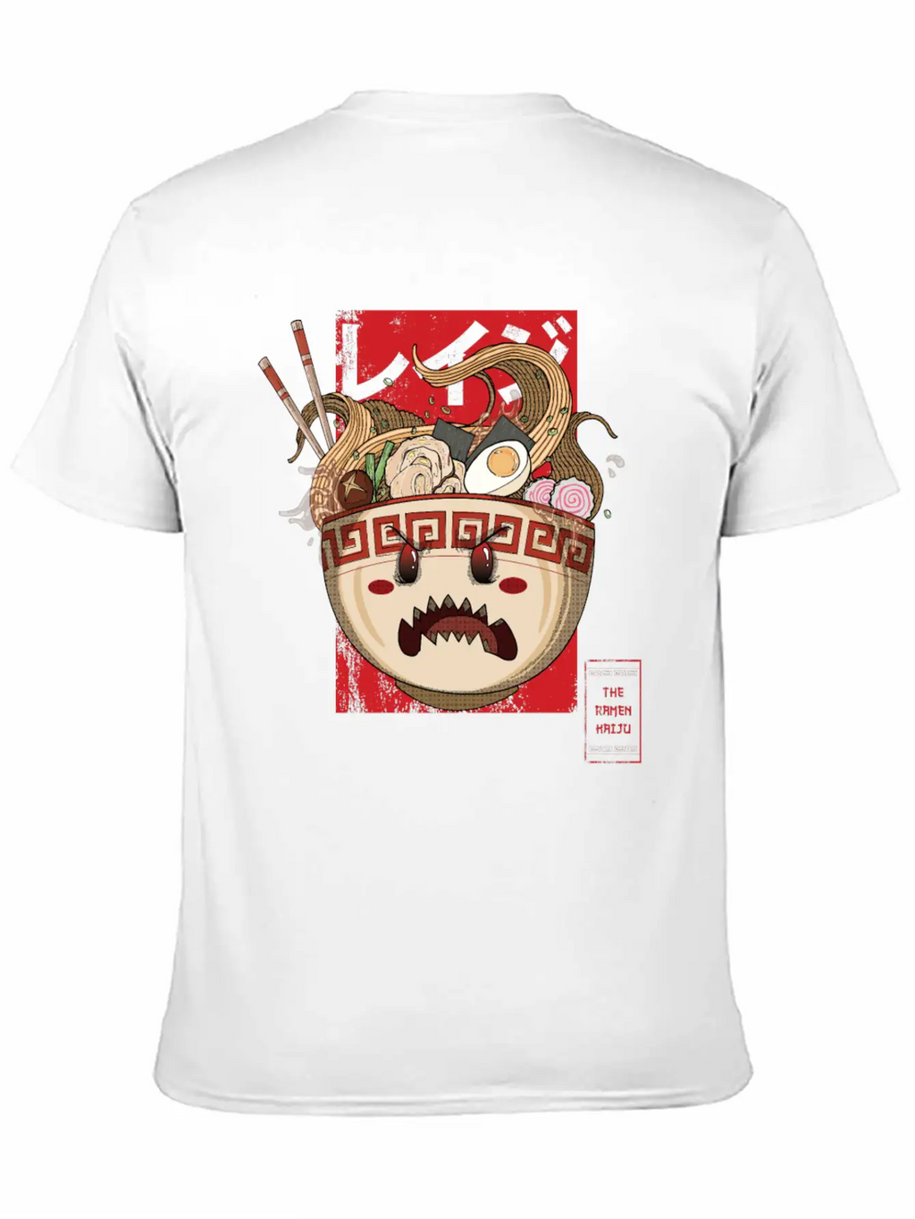 The Ramen Kaiju Modern Fit Casual T-Shirt – Clean And Versatile Design