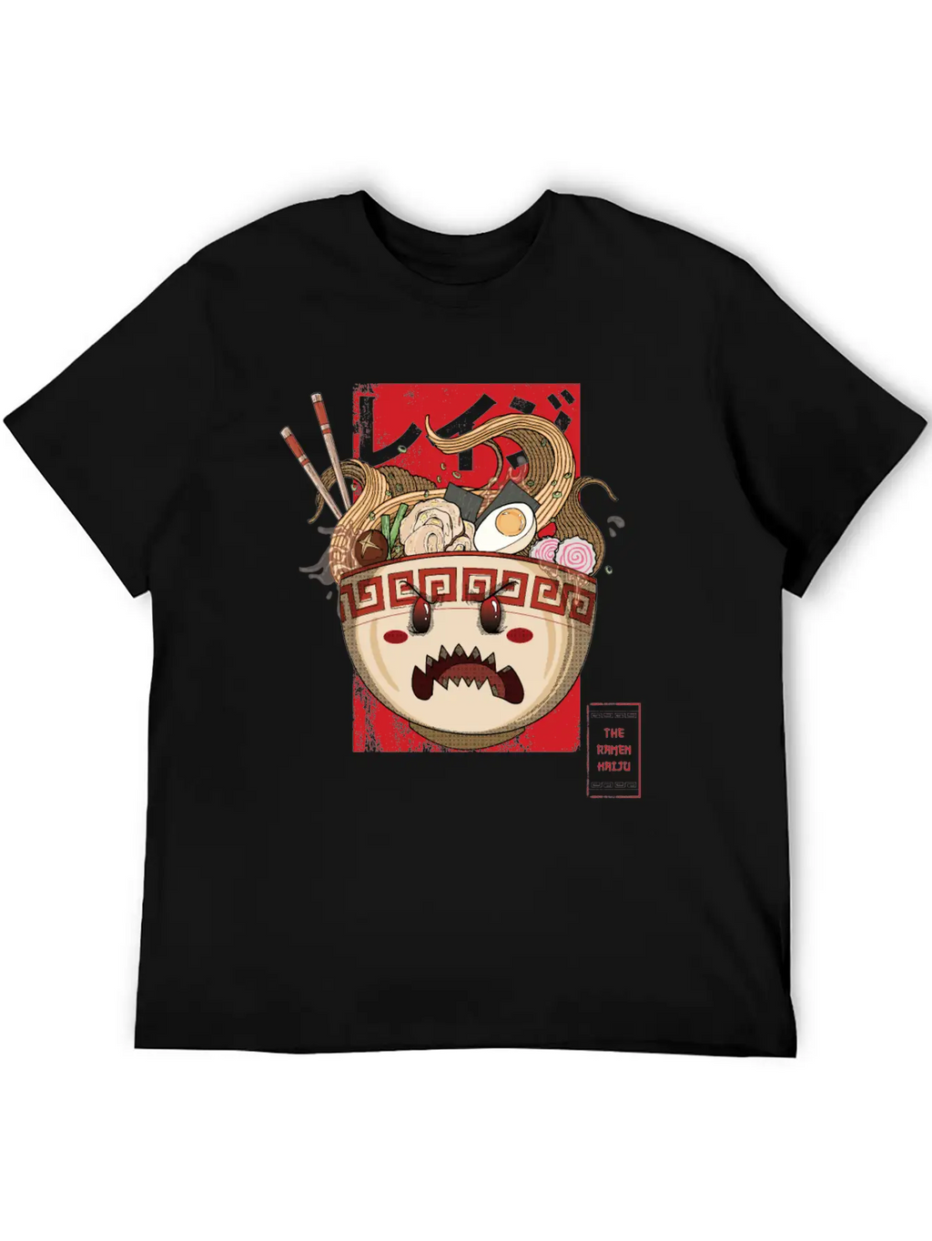 The Ramen Kaiju Modern Fit Casual T-Shirt – Clean And Versatile Design