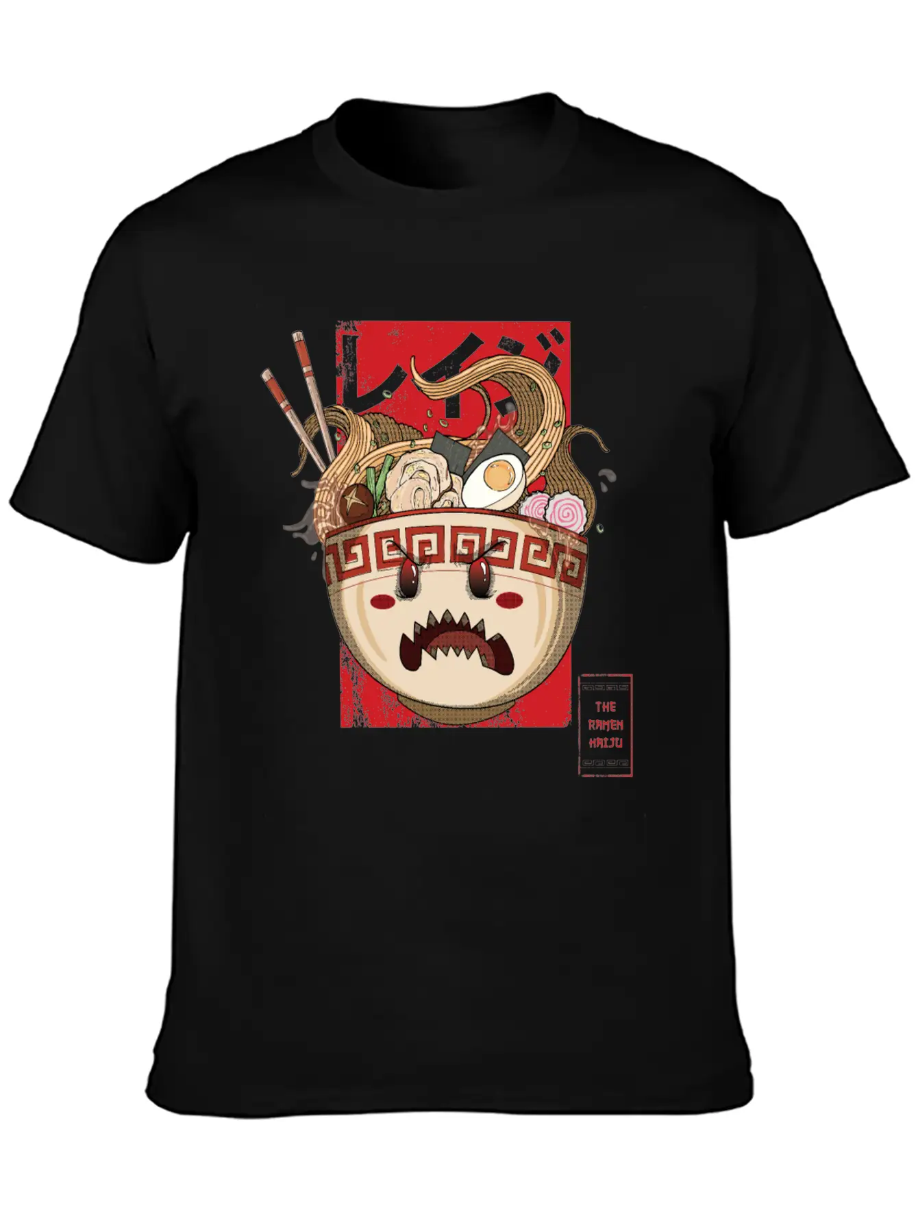 The Ramen Kaiju Modern Fit Casual T-Shirt – Clean And Versatile Design