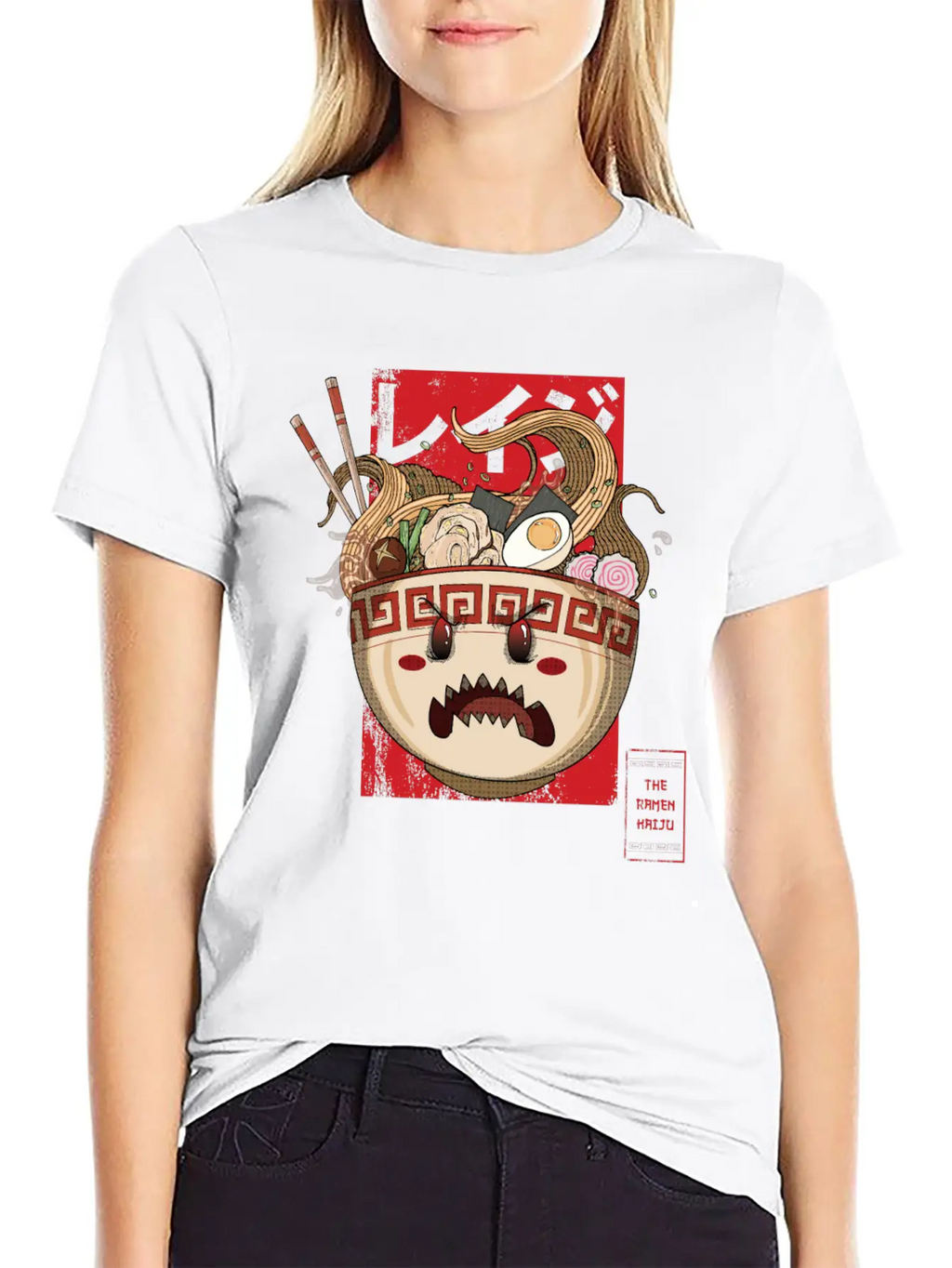 The Ramen Kaiju Modern Fit Casual T-Shirt – Clean And Versatile Design