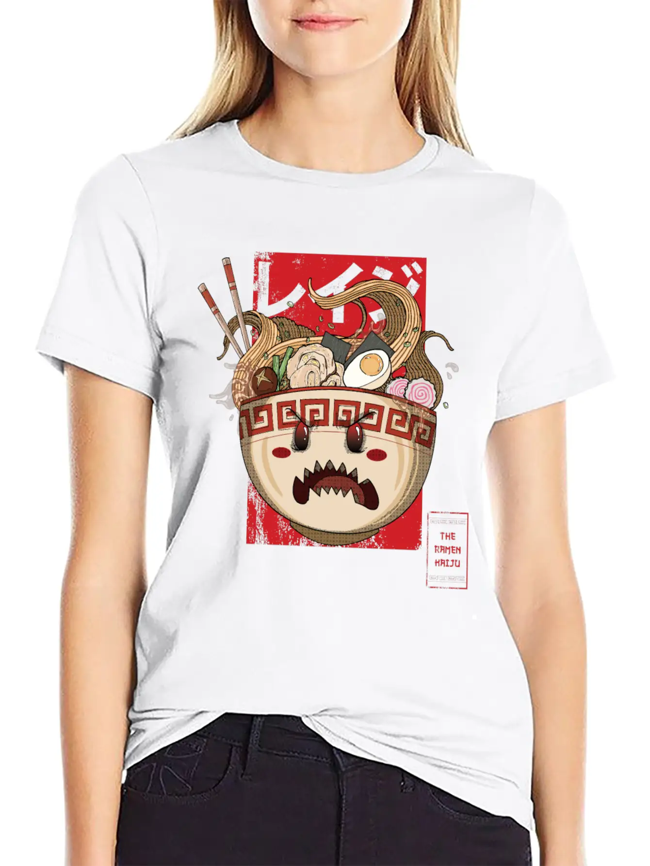 The Ramen Kaiju Modern Fit Casual T-Shirt – Clean And Versatile Design