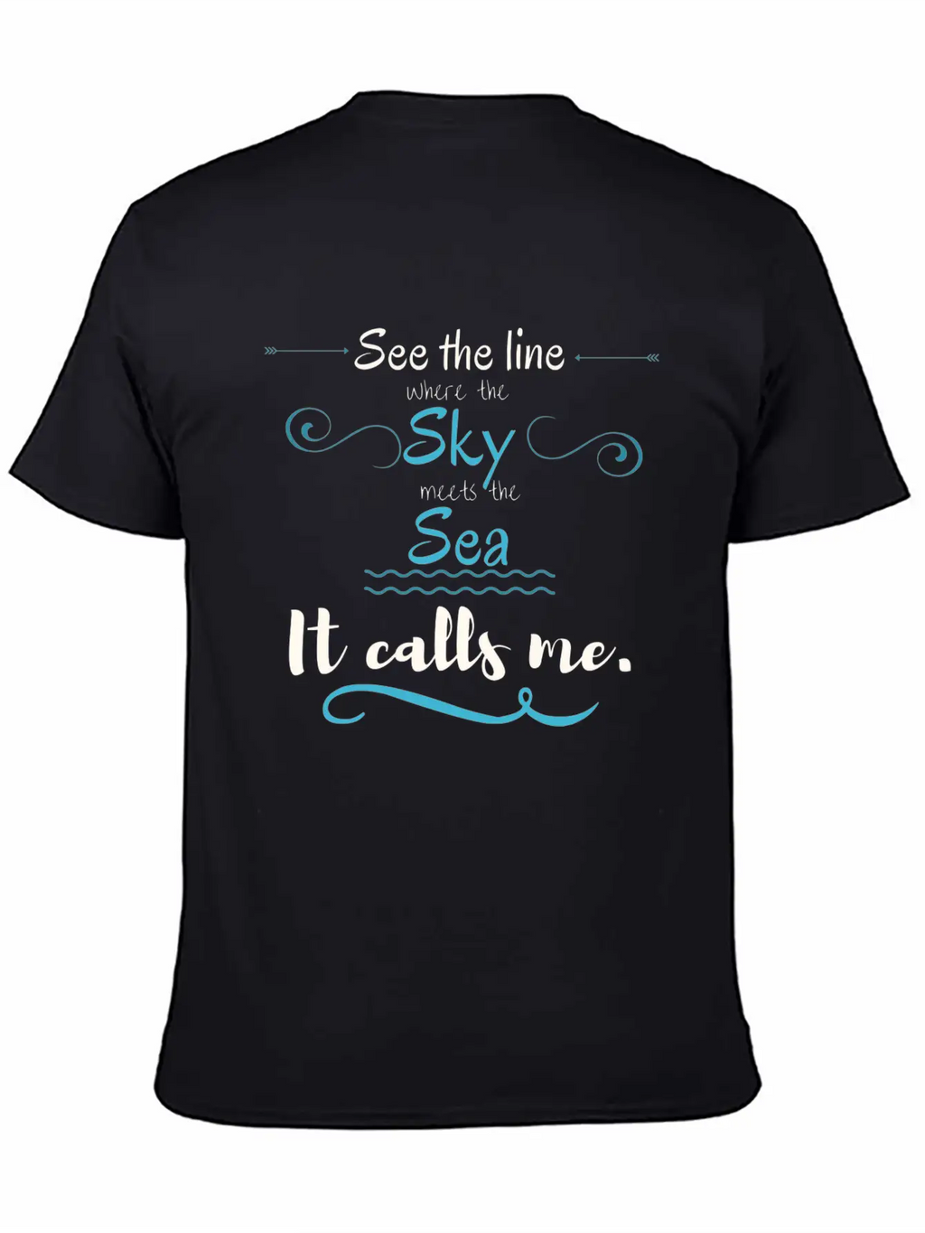 The Sea Is Calling! Essential Cotton Tee For Daily Outfits – Unisex Style