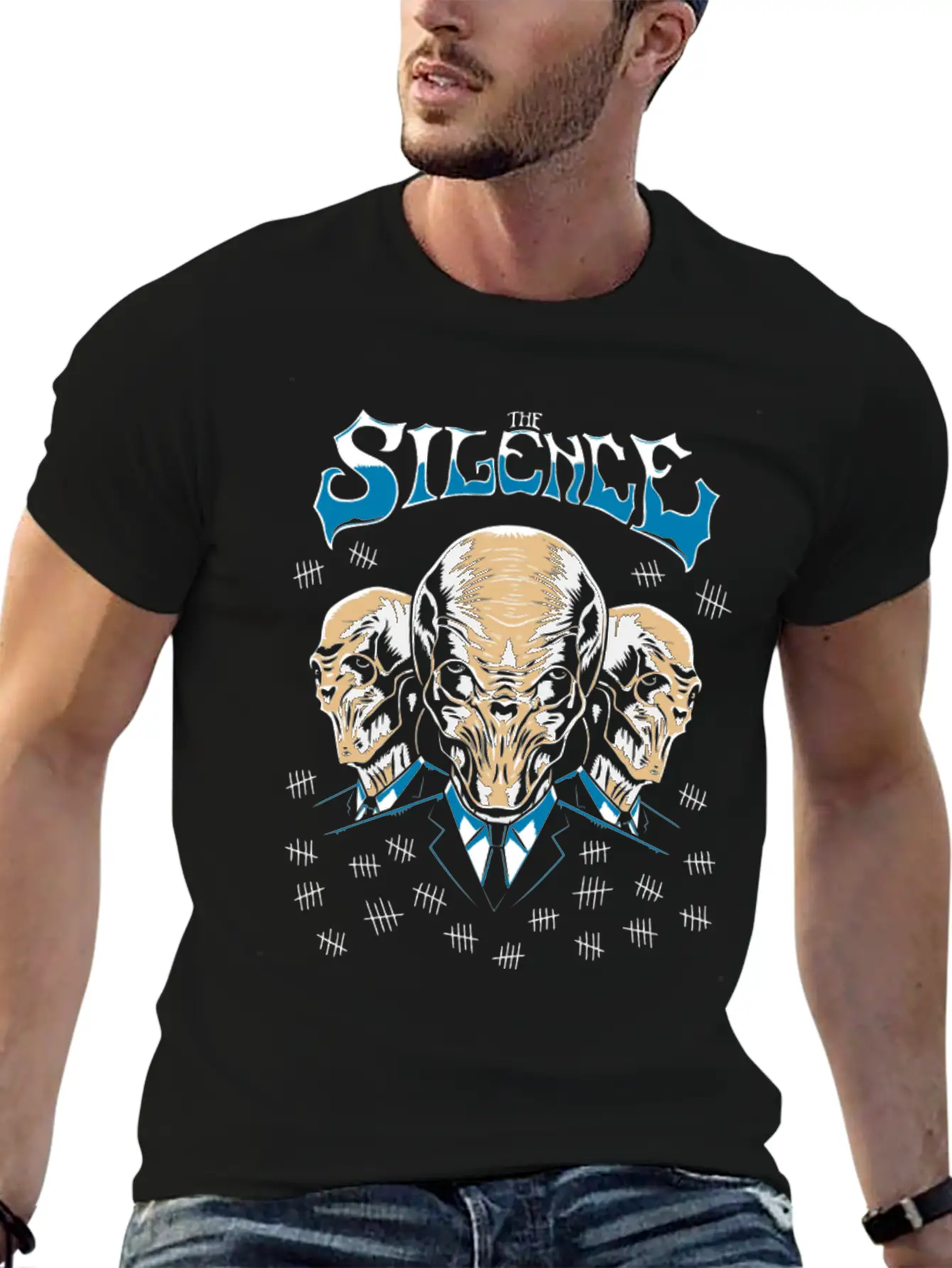 THE SILENCE Classic Cotton Tee – Unisex Comfort For Any Season