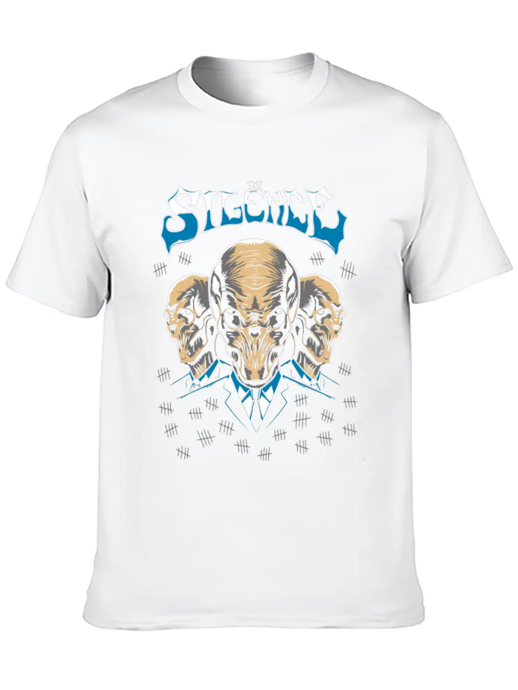 THE SILENCE Classic Cotton Tee – Unisex Comfort For Any Season
