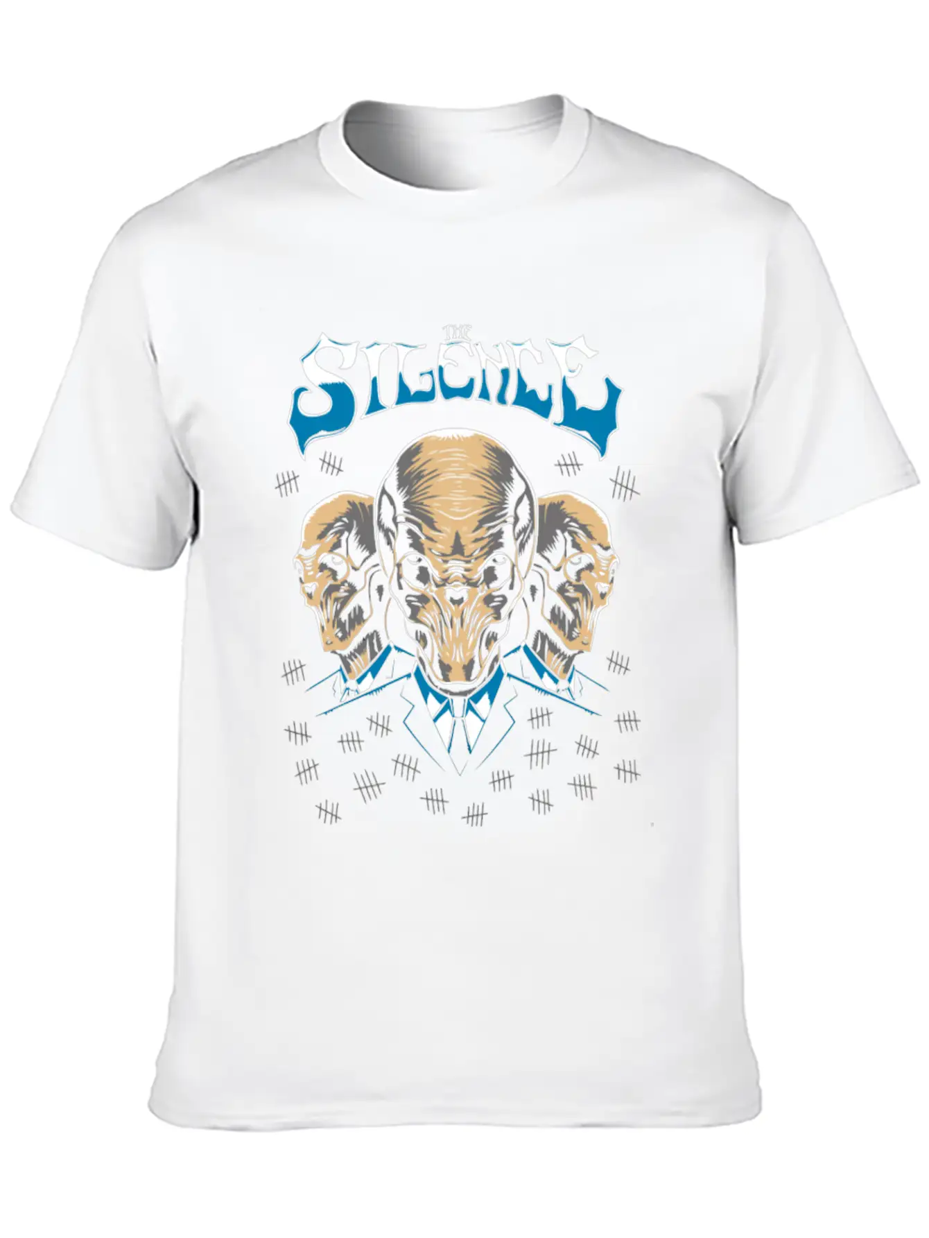 THE SILENCE Classic Cotton Tee – Unisex Comfort For Any Season