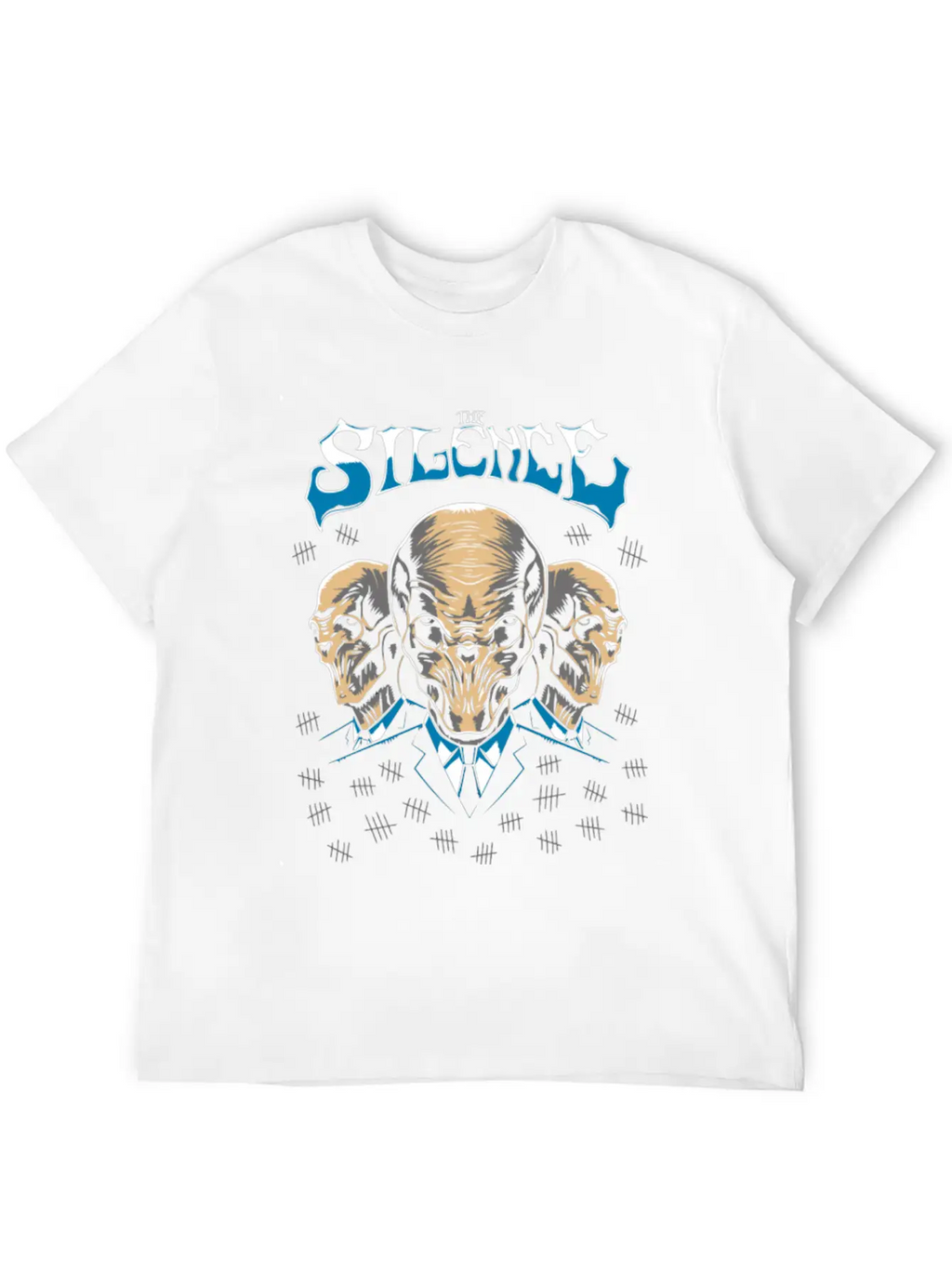 THE SILENCE Classic Cotton Tee – Unisex Comfort For Any Season