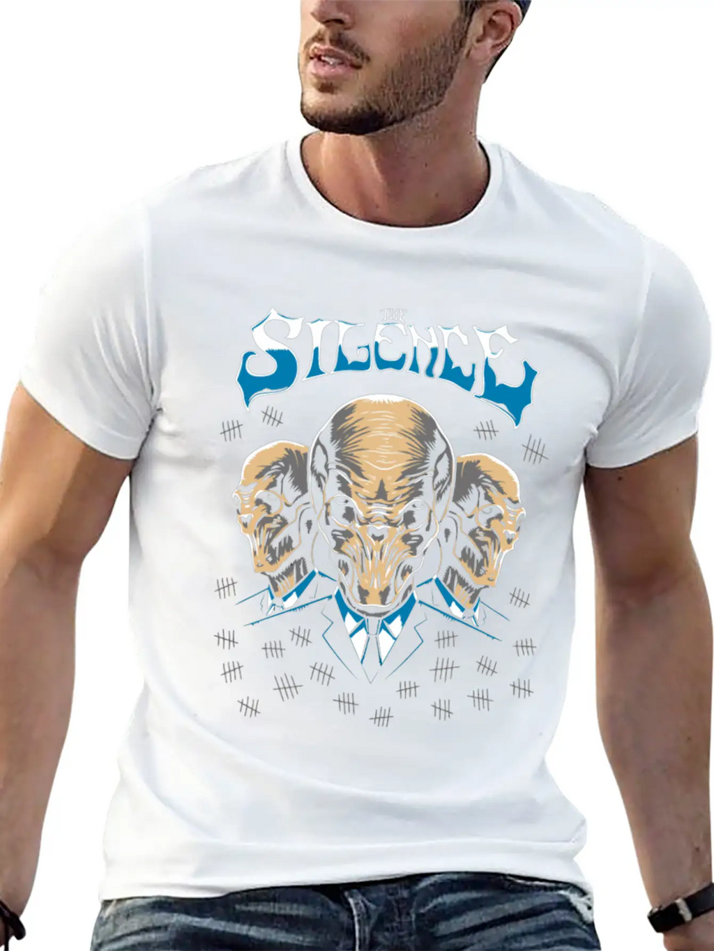 THE SILENCE Classic Cotton Tee – Unisex Comfort For Any Season