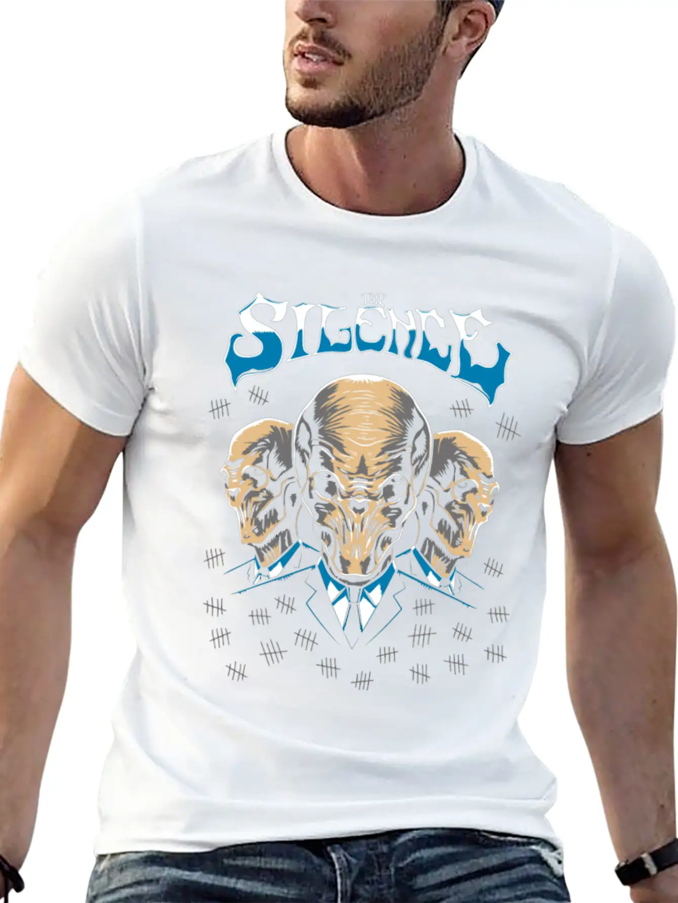 THE SILENCE Classic Cotton Tee – Unisex Comfort For Any Season