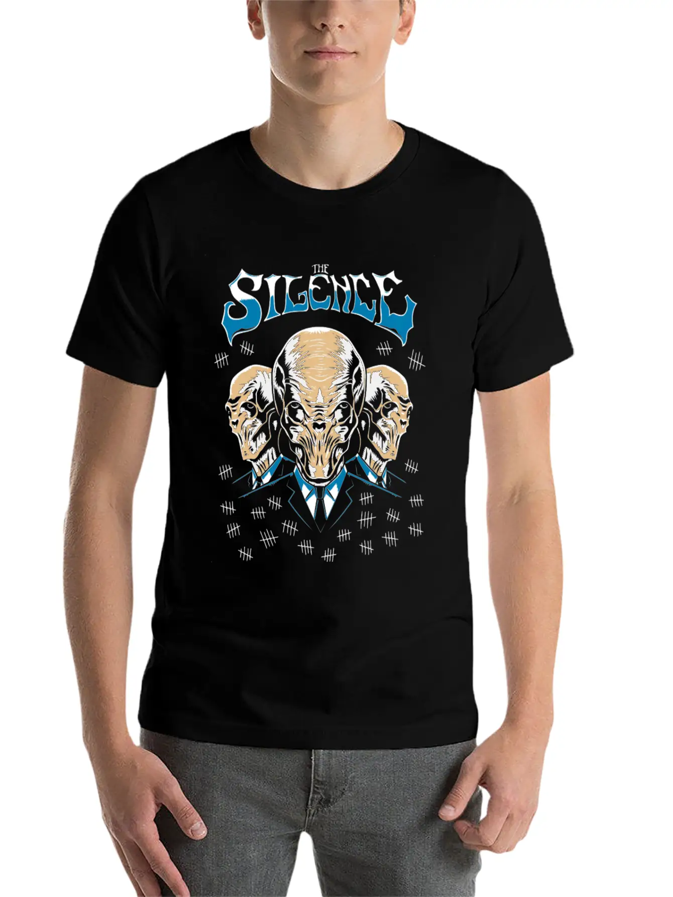 THE SILENCE Classic Cotton Tee – Unisex Comfort For Any Season