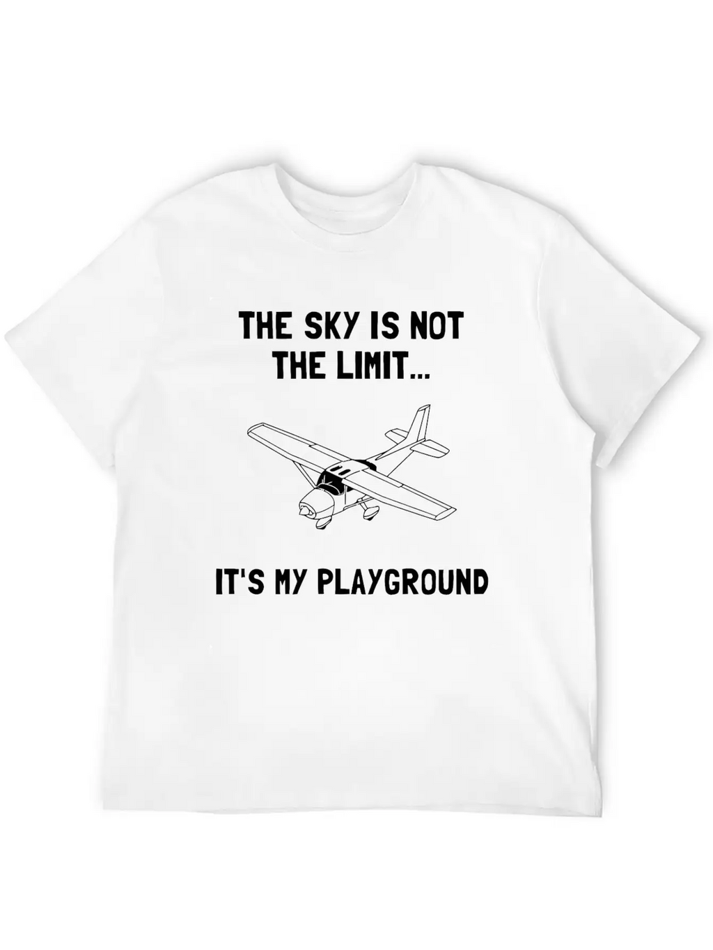 THe Sky Is Not Limit Stylish Everyday T-Shirt – Unisex Basic Cotton Tee