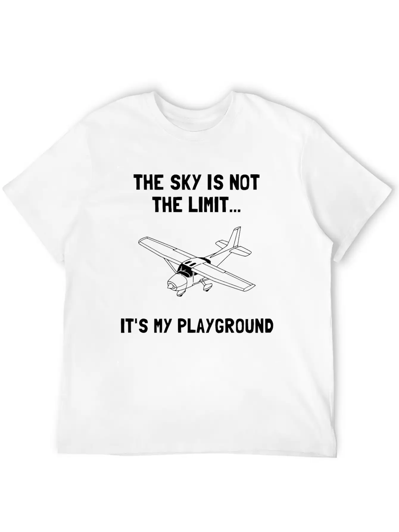 THe Sky Is Not Limit Stylish Everyday T-Shirt – Unisex Basic Cotton Tee
