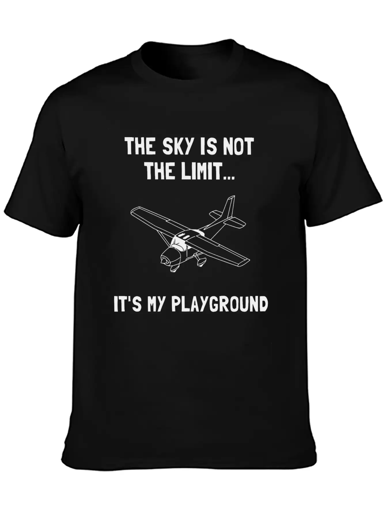 THe Sky Is Not Limit Stylish Everyday T-Shirt – Unisex Basic Cotton Tee