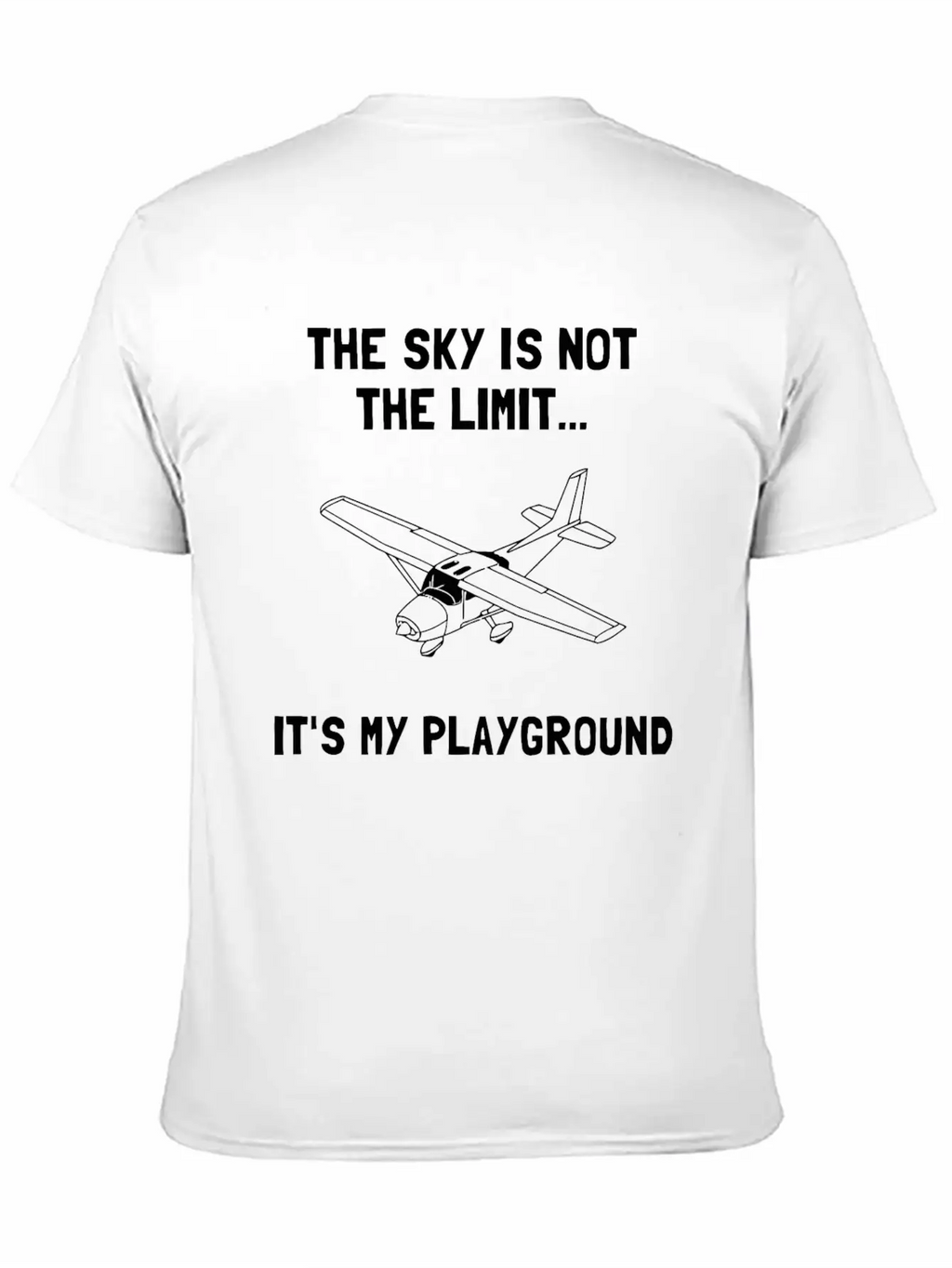 THe Sky Is Not Limit Stylish Everyday T-Shirt – Unisex Basic Cotton Tee