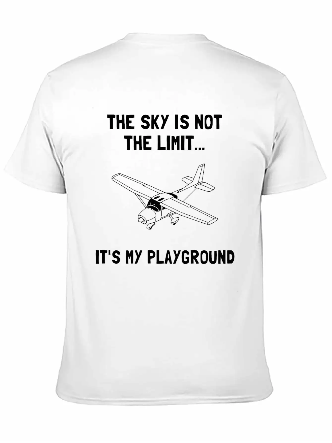 THe Sky Is Not Limit Stylish Everyday T-Shirt – Unisex Basic Cotton Tee