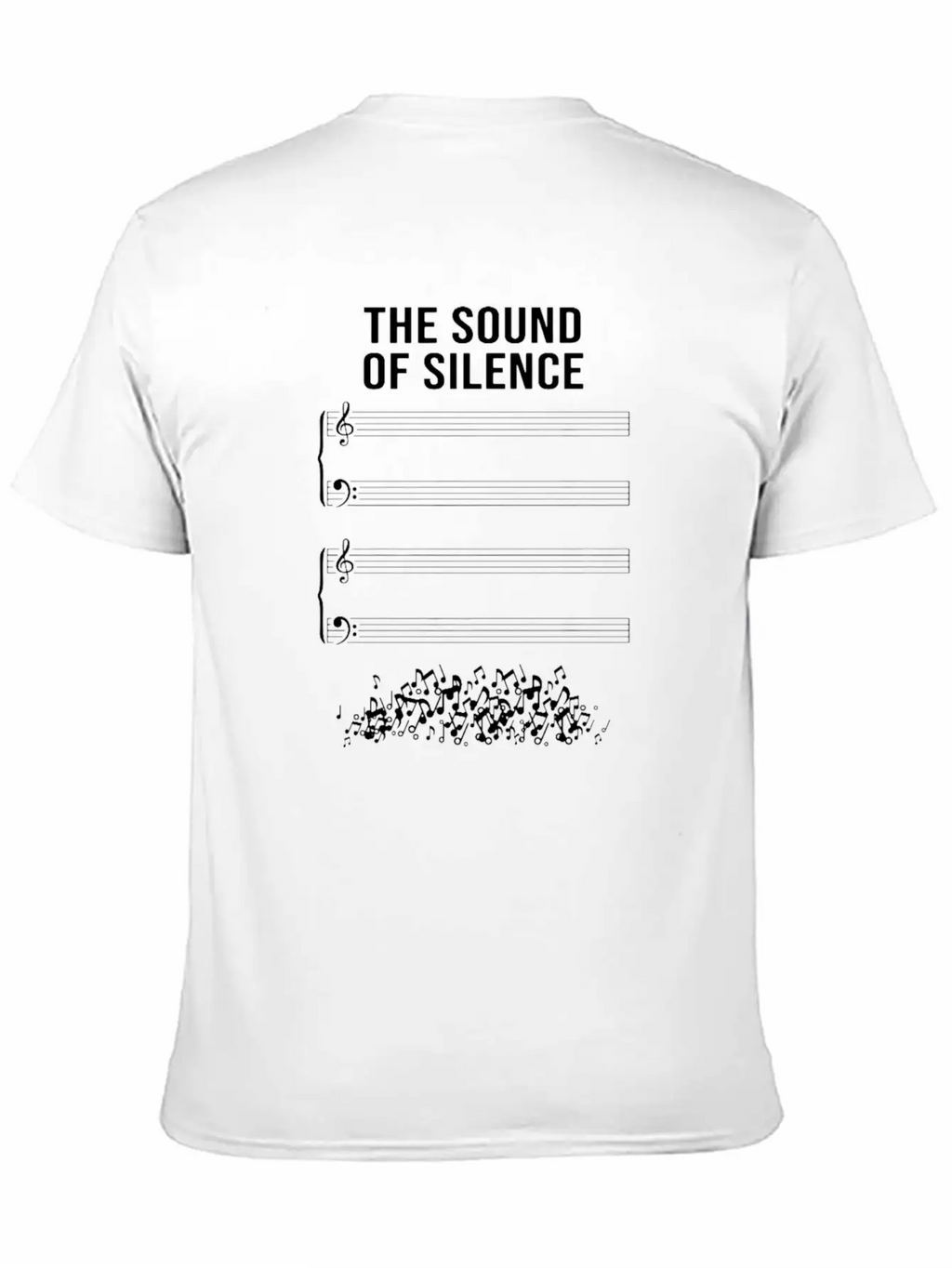 The Sound Of Silence I For Marching Timeless Short Sleeve Tee – Comfy And Minimalist Design