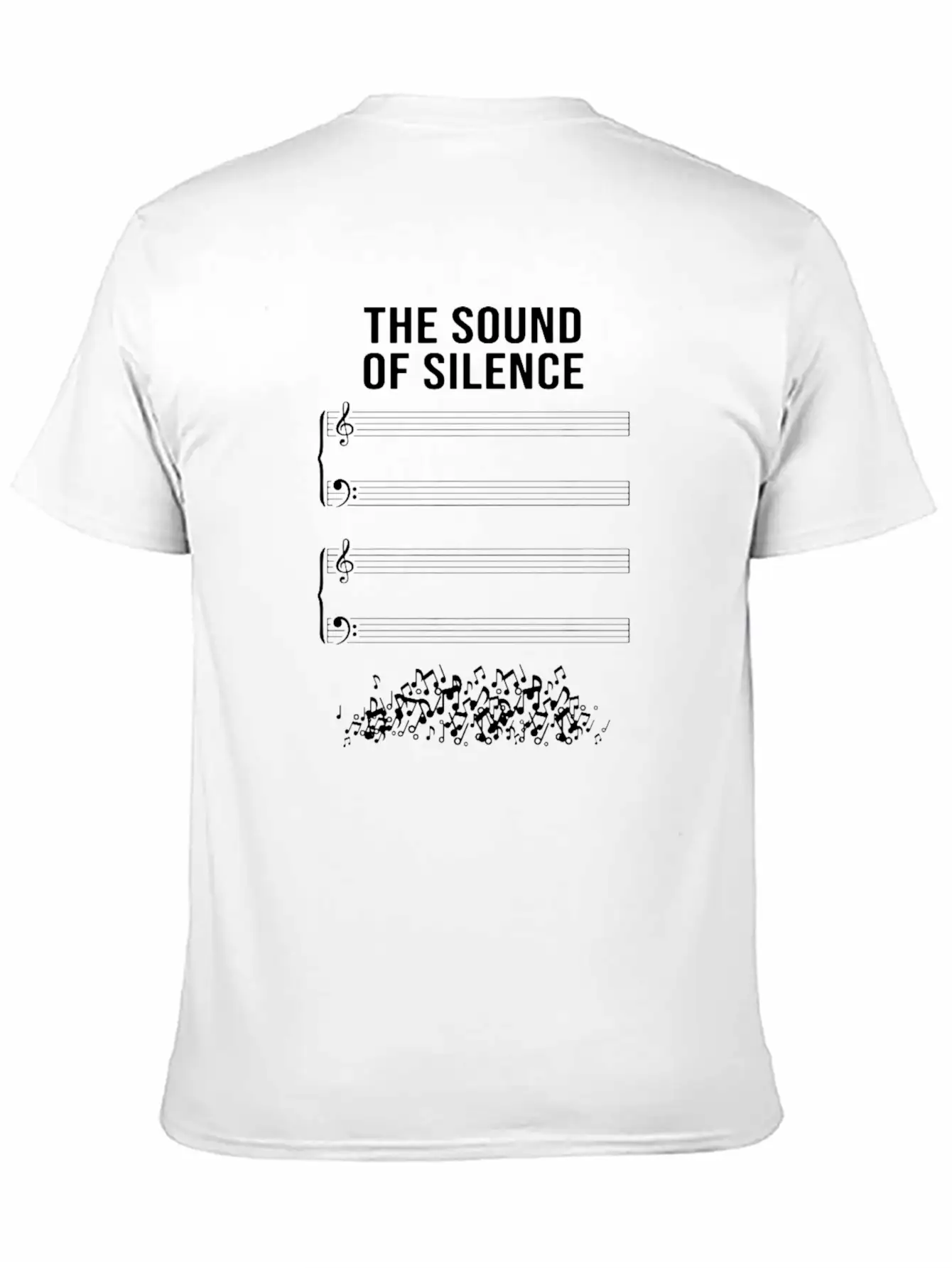 The Sound Of Silence I For Marching Timeless Short Sleeve Tee – Comfy And Minimalist Design
