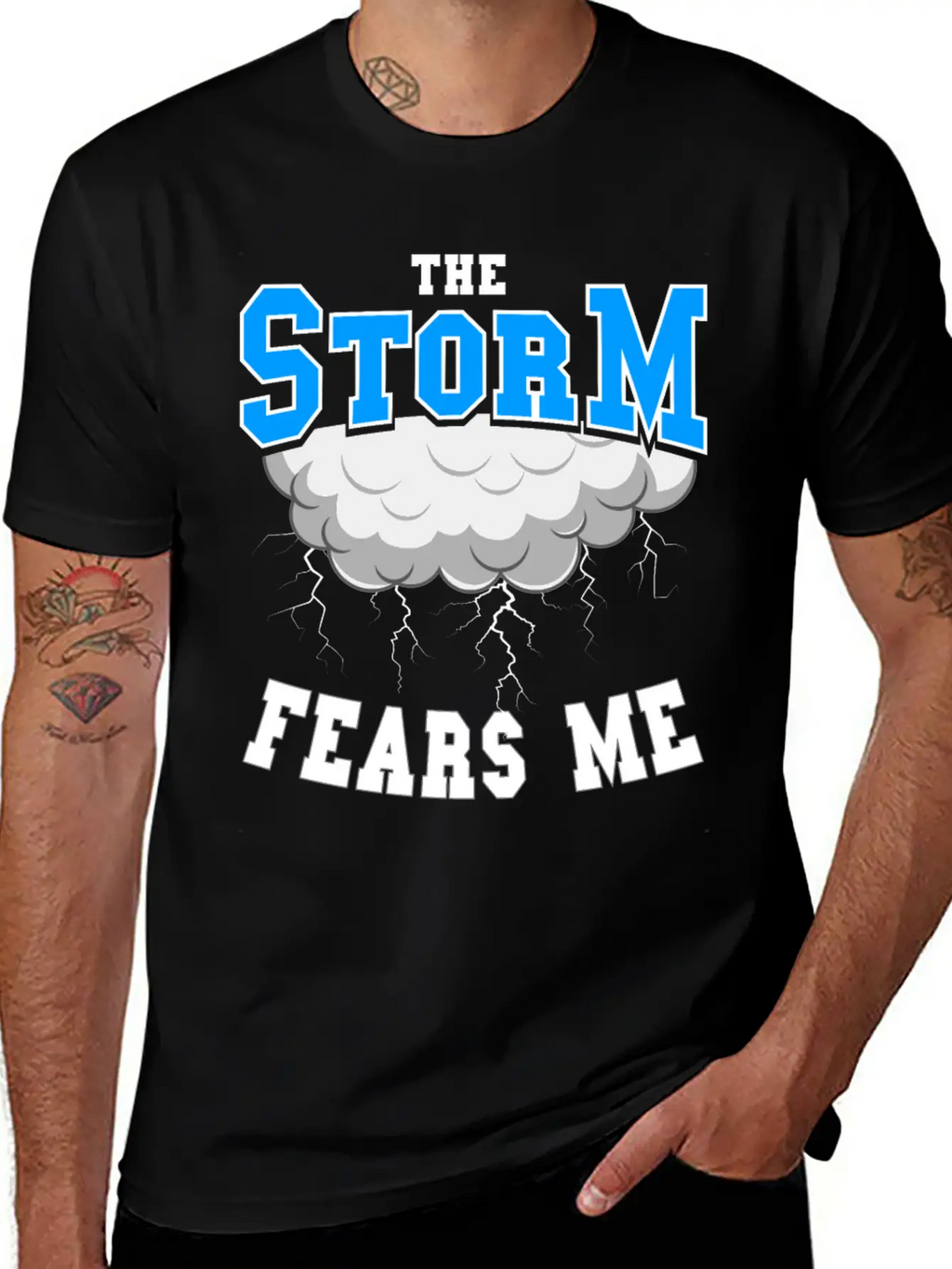 The Storm Fears Me Timeless Short Sleeve Tee – Comfy And Minimalist Design