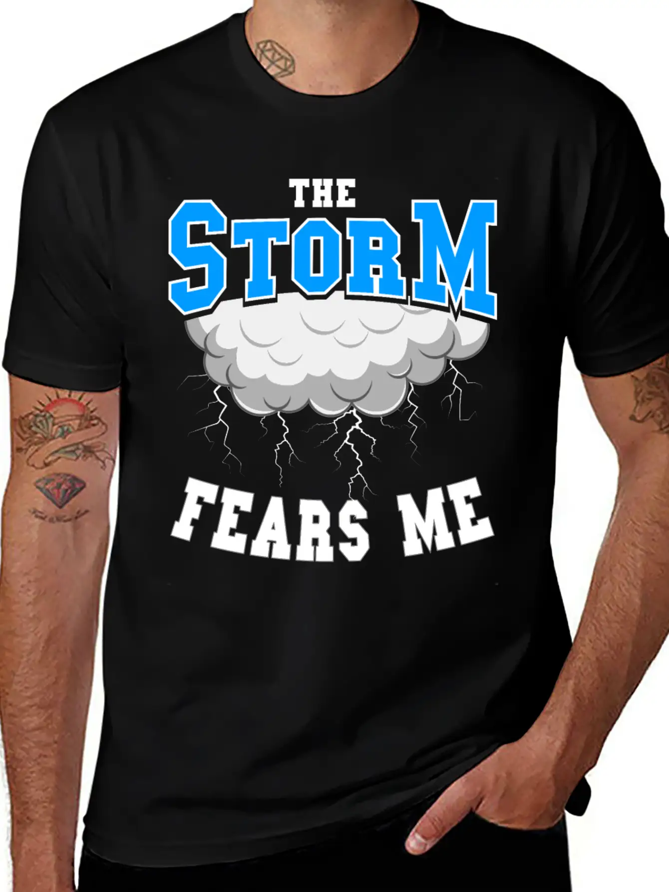 The Storm Fears Me Timeless Short Sleeve Tee – Comfy And Minimalist Design