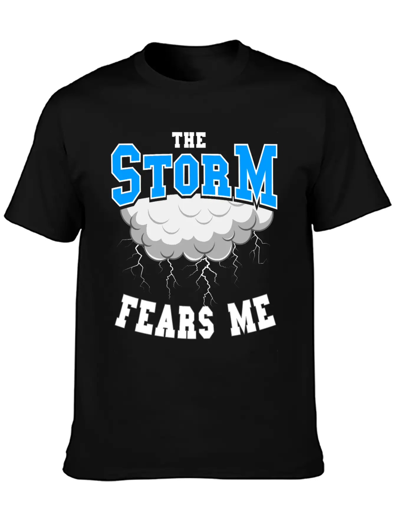 The Storm Fears Me Timeless Short Sleeve Tee – Comfy And Minimalist Design