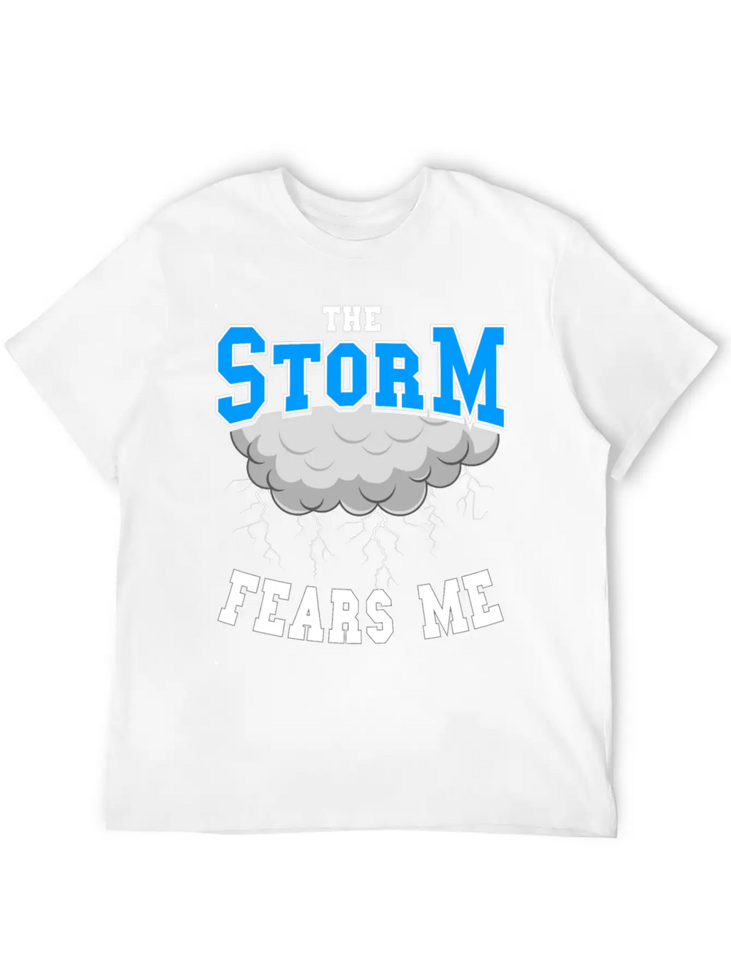 The Storm Fears Me Timeless Short Sleeve Tee – Comfy And Minimalist Design
